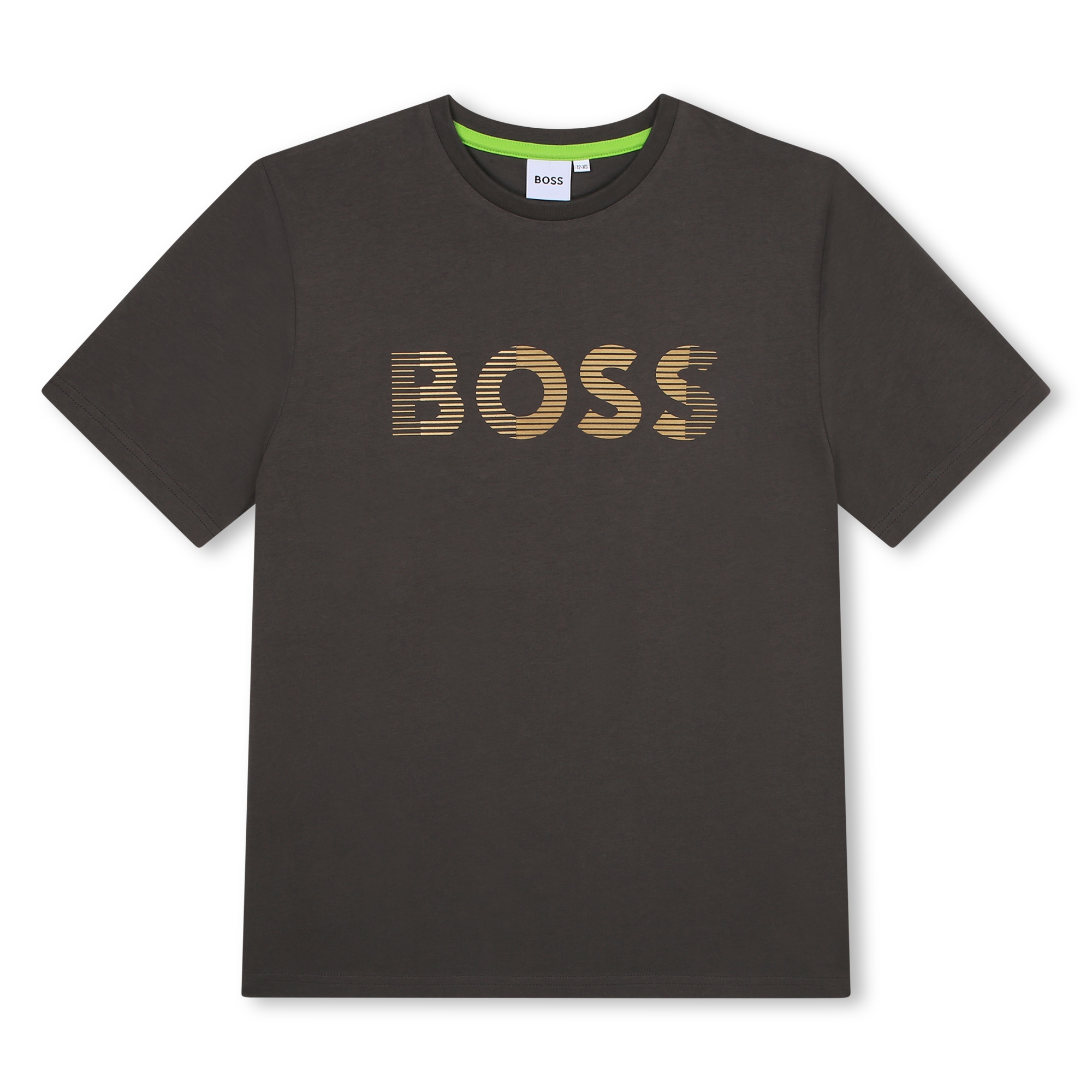 black and gold boss t shirt