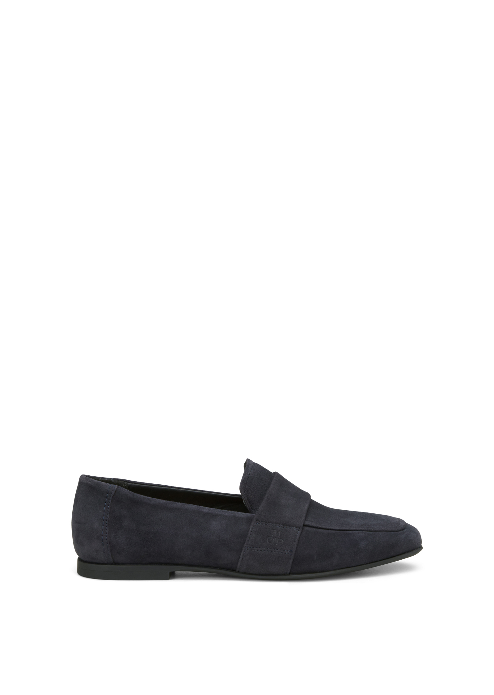 Loafer en cuir de vachette velours doux, MARC O'POLO