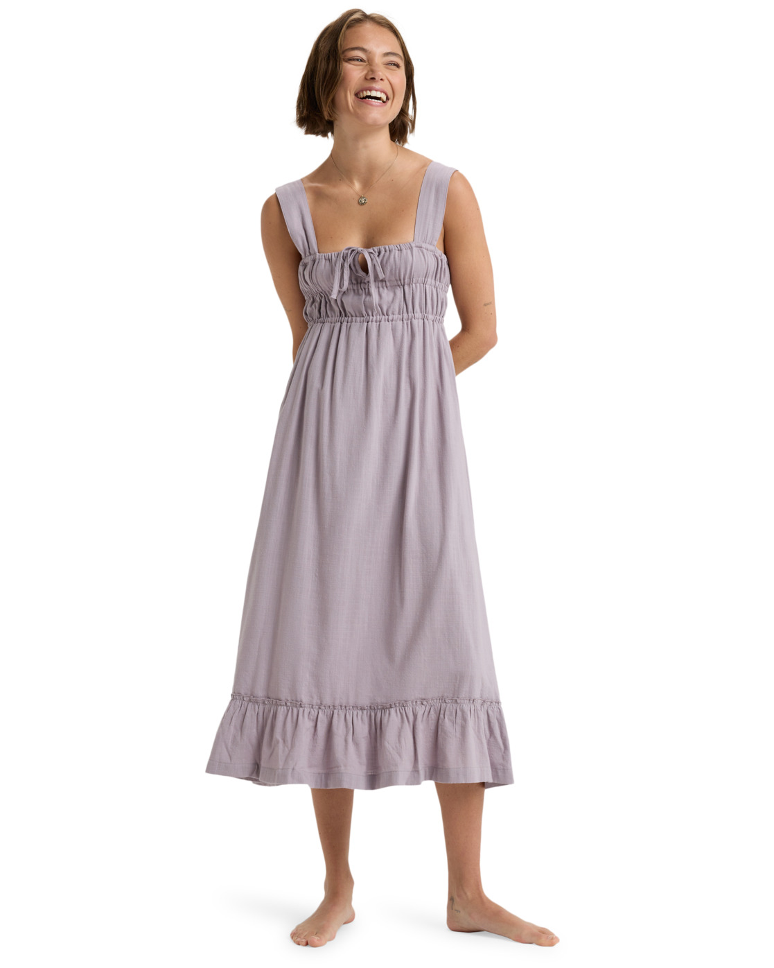 Robe midi fluide avec corsage élastique PARADISE WINDS., ROXY