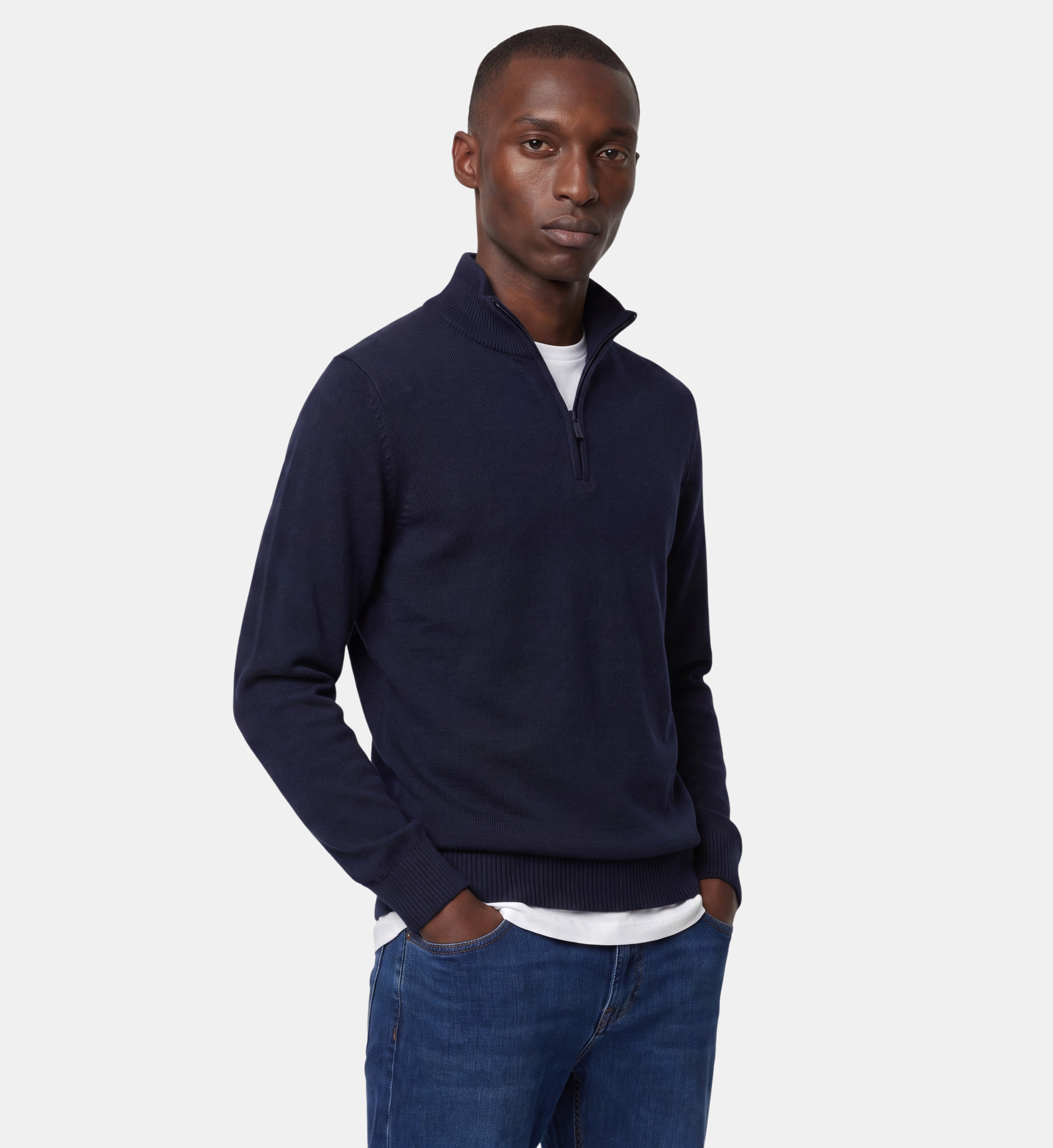 Pull camionneur droit tericam laine mérinos, GALERIES LAFAYETTE