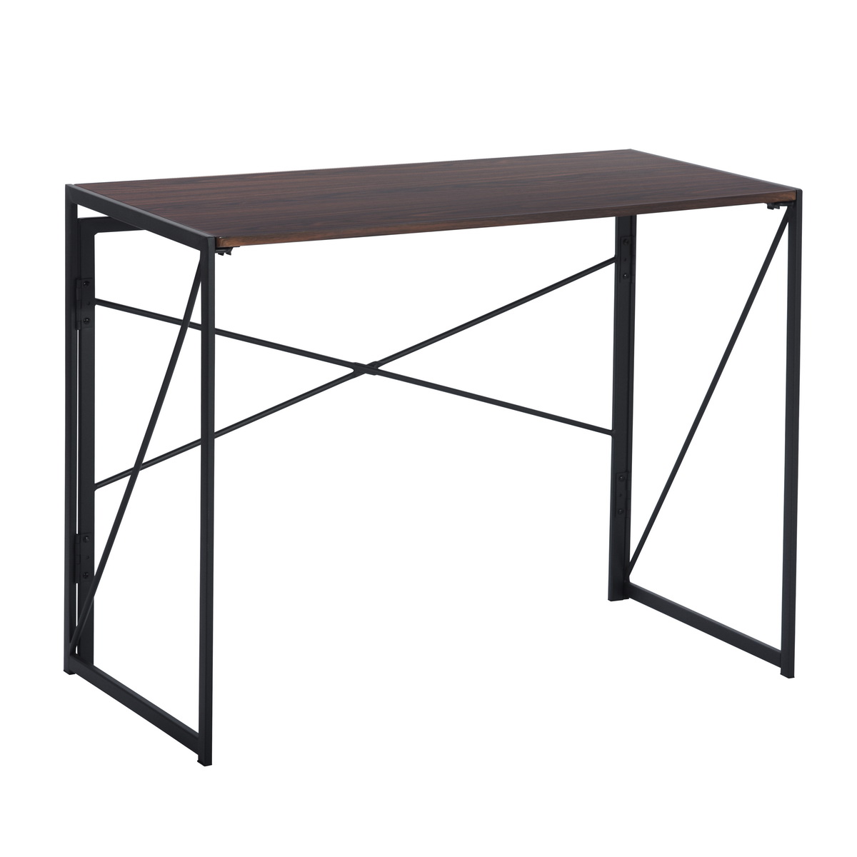 Bureau à piètement pliable industriel, HARPER, MEUBLES COSY