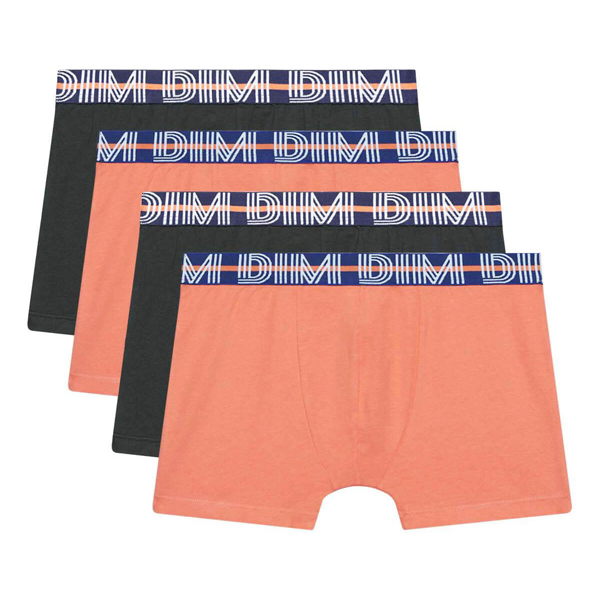 Image of Pack of 4 Boxers in Cotton, 8-16 Years