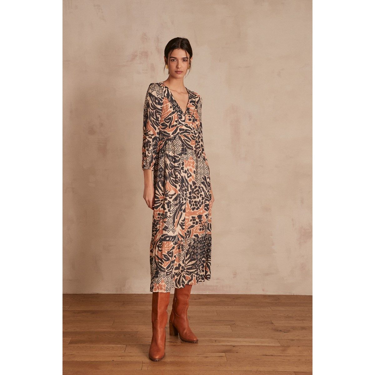 Robe alix ecru Maison 123 La Redoute