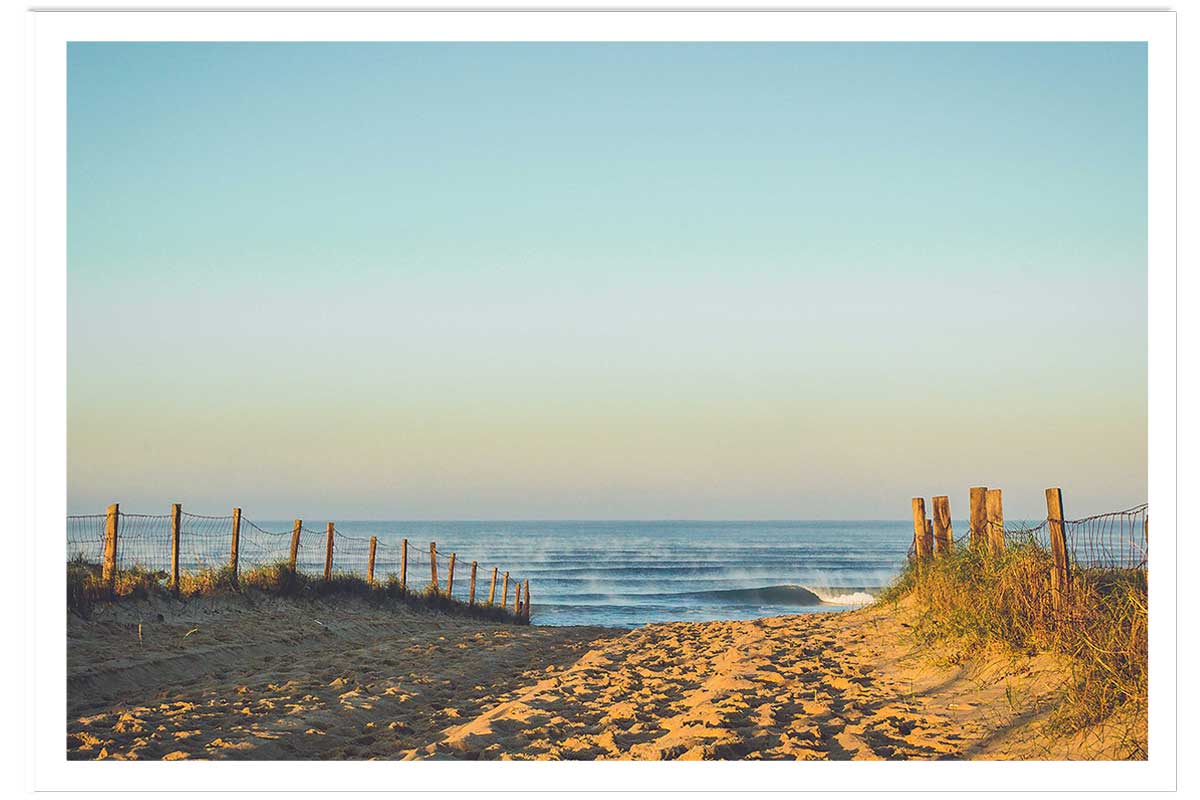 Affiche photo plage hossegor, HEXOA