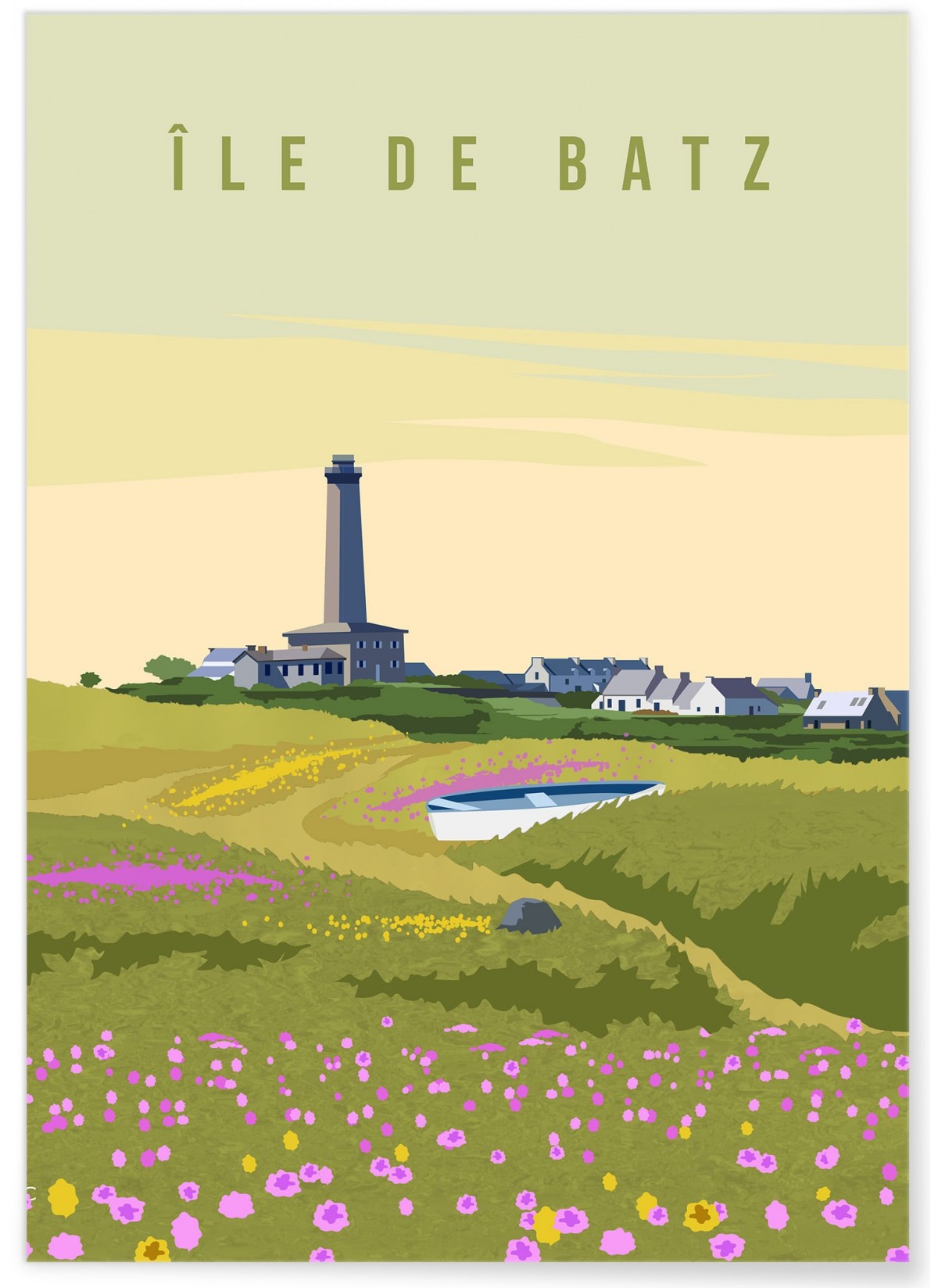 Affiche Île de Batz, L'AFFICHERIE