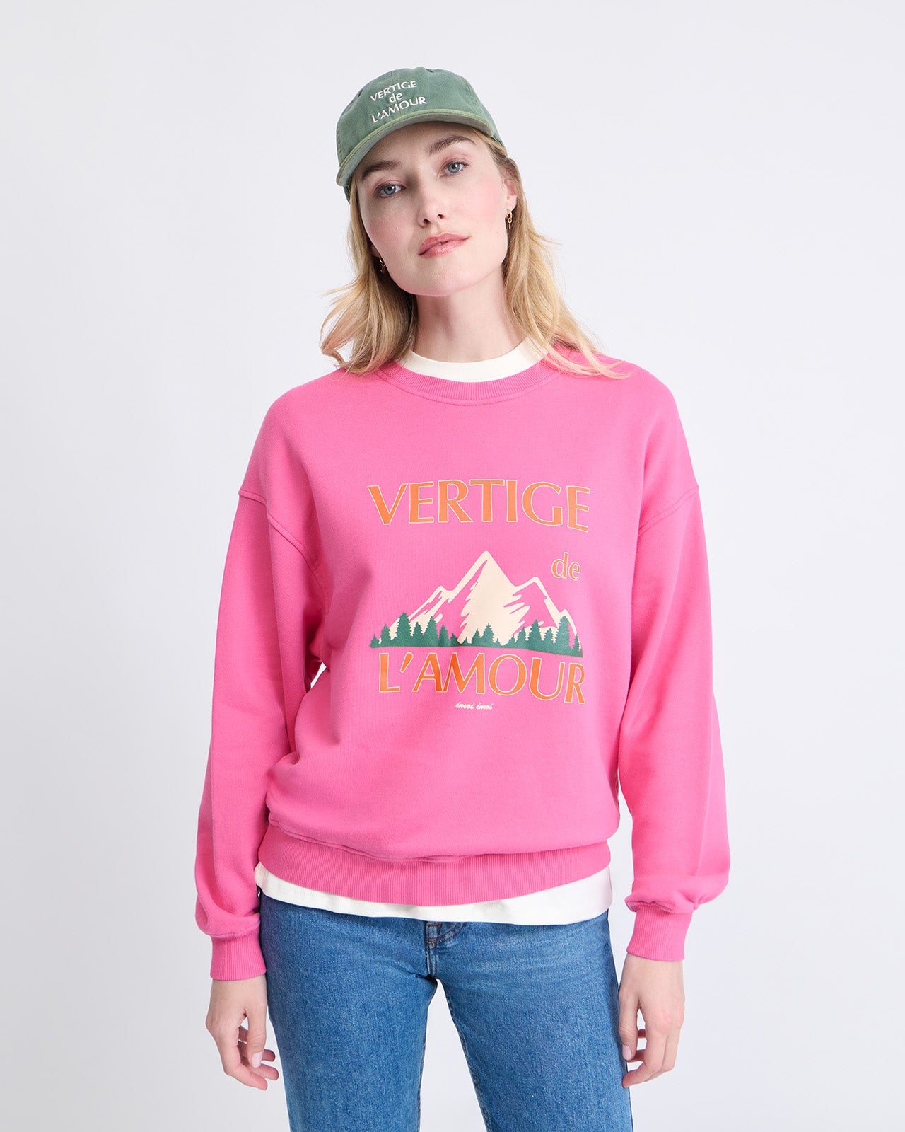 Sweat Vertige de l'amour en coton bio, EMOI EMOI