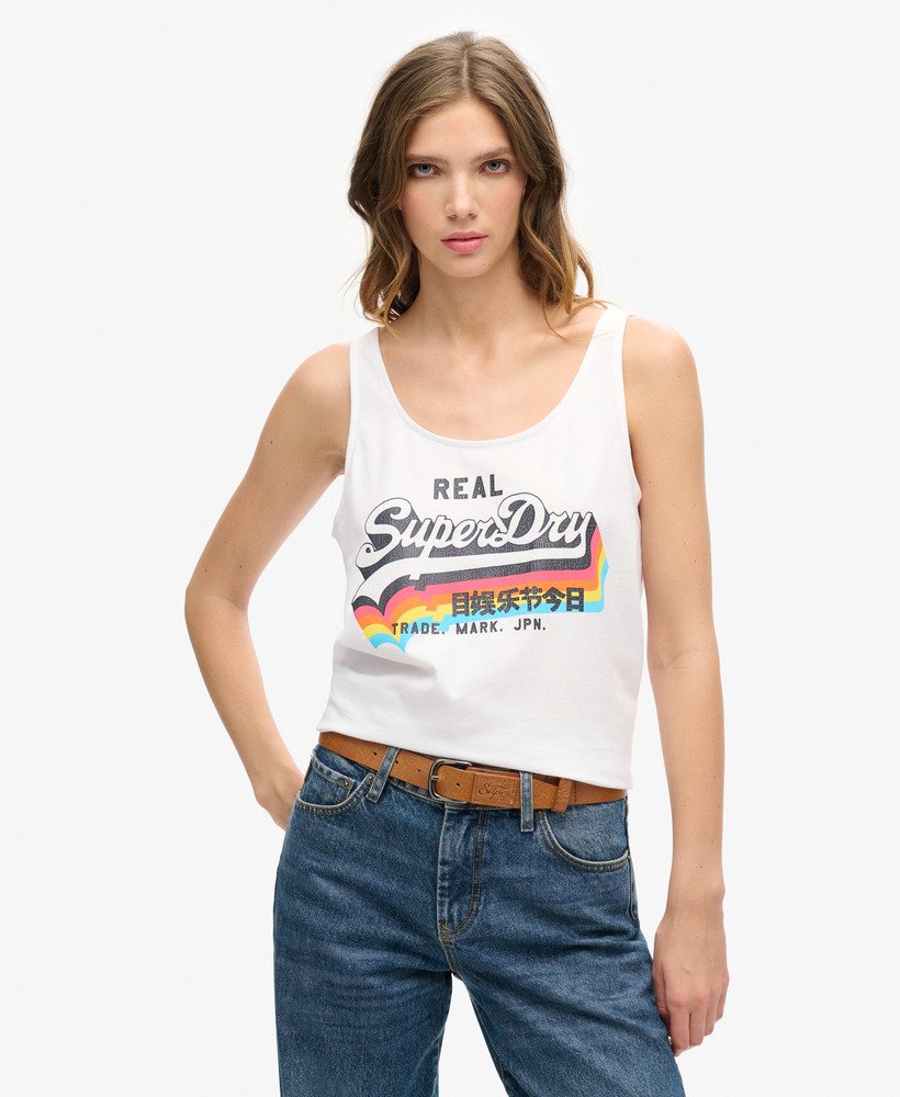 Débardeur Vintage Logo, SUPERDRY