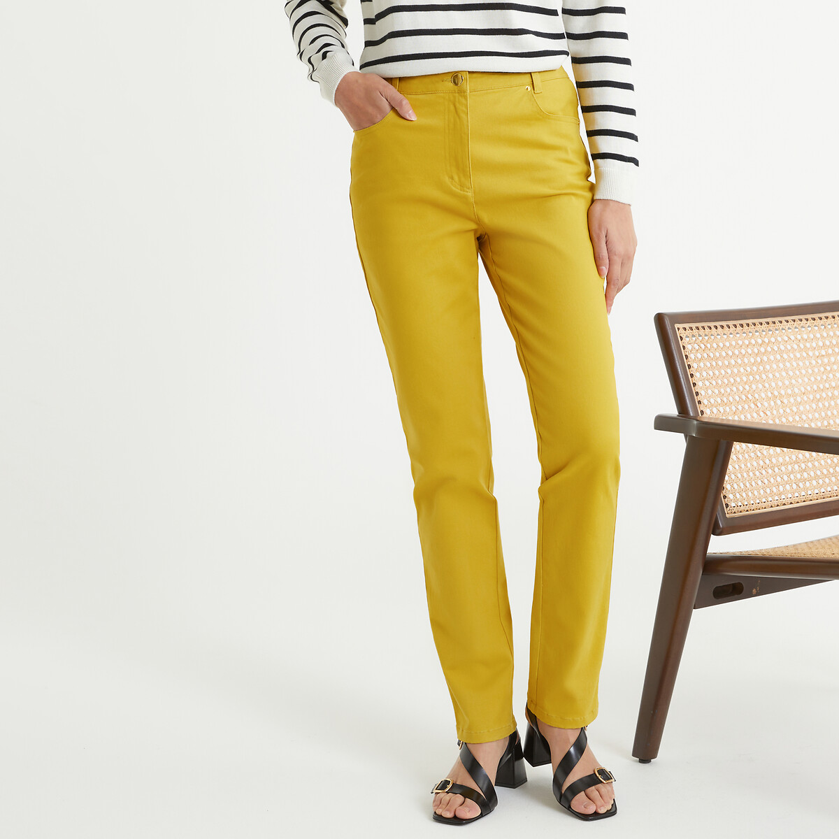 Pantalon 2025 jaune femme