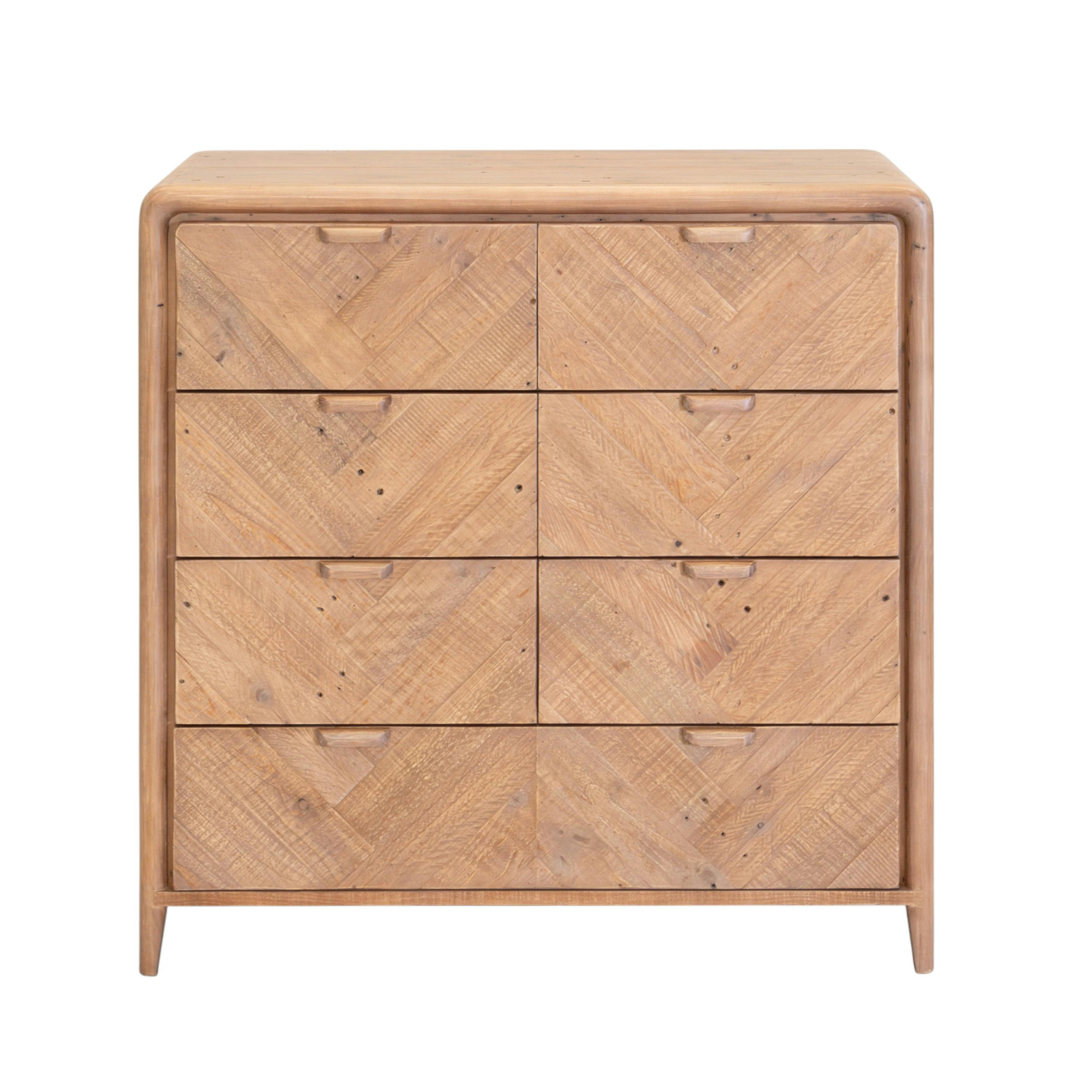 Commode 7 tiroirs en bois recyclé KEARNEY, PIER IMPORT