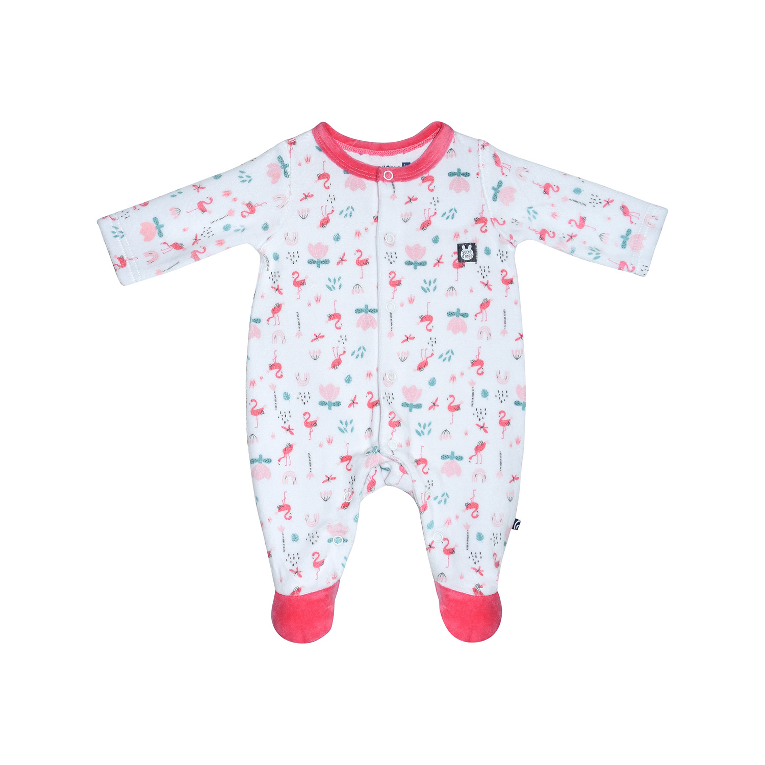 Dors bien gipsy velours rase ouverture devant naissance, SUCRE D'ORGE