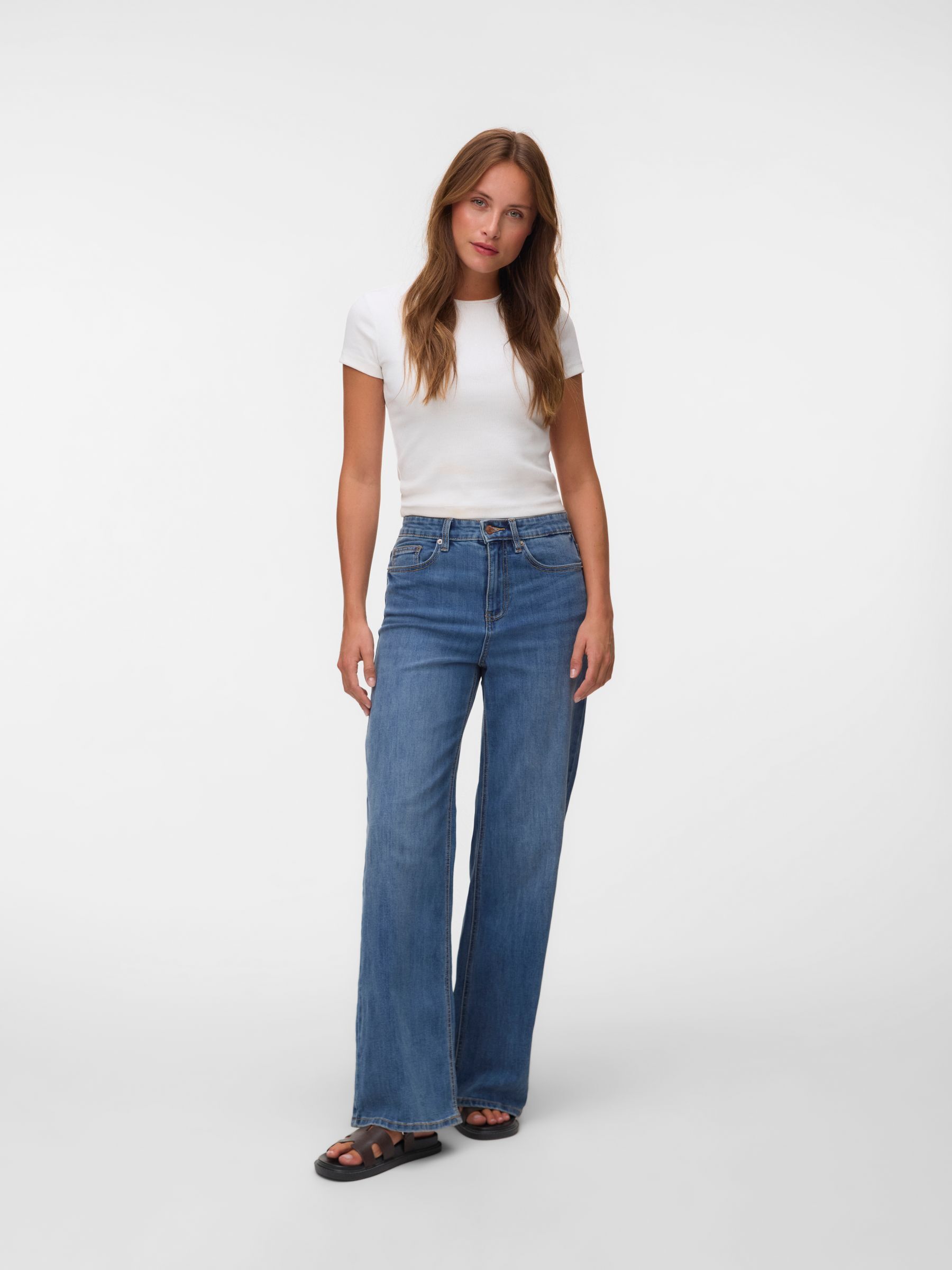 Jean À Coupe Large, VERO MODA