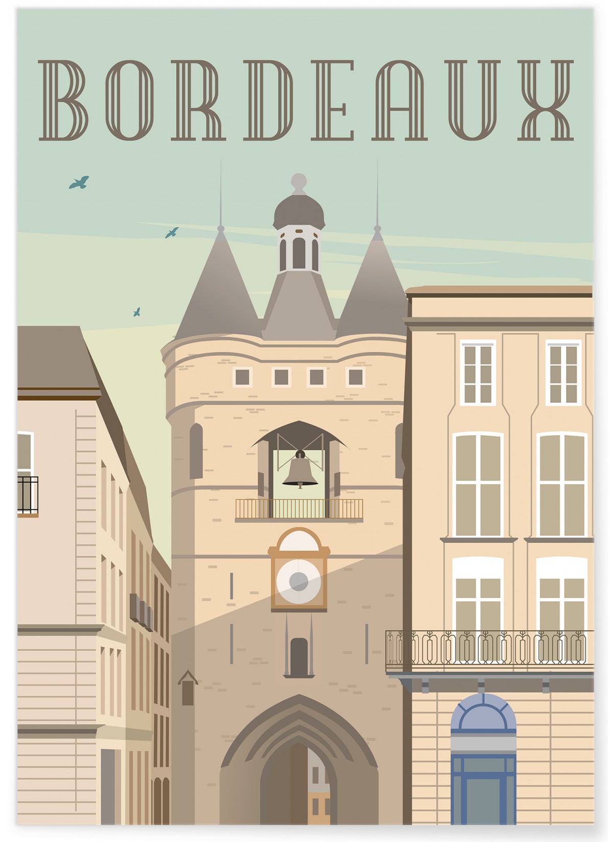 Affiche ville Bordeaux 2, L'AFFICHERIE