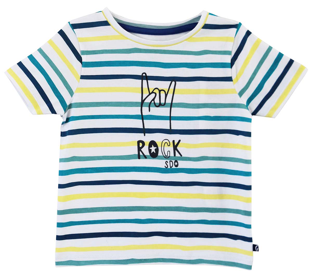T-shirt raye cherbourg, SUCRE D'ORGE