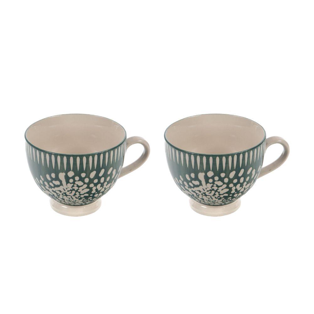 Tasse à thé Opaline 40 cl (lot de 2), AMADEUS