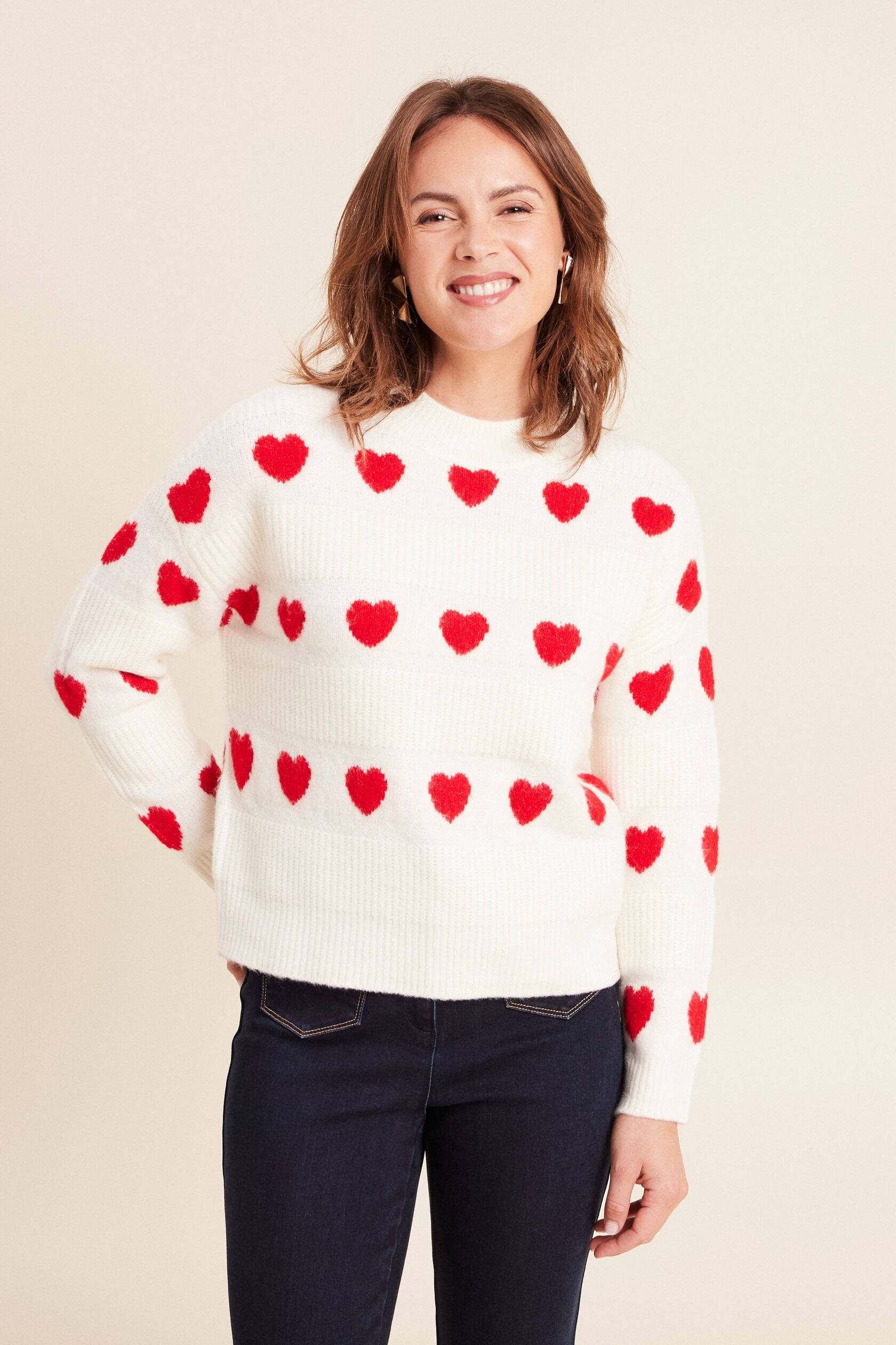 Pull col rond manches longues, BREAL