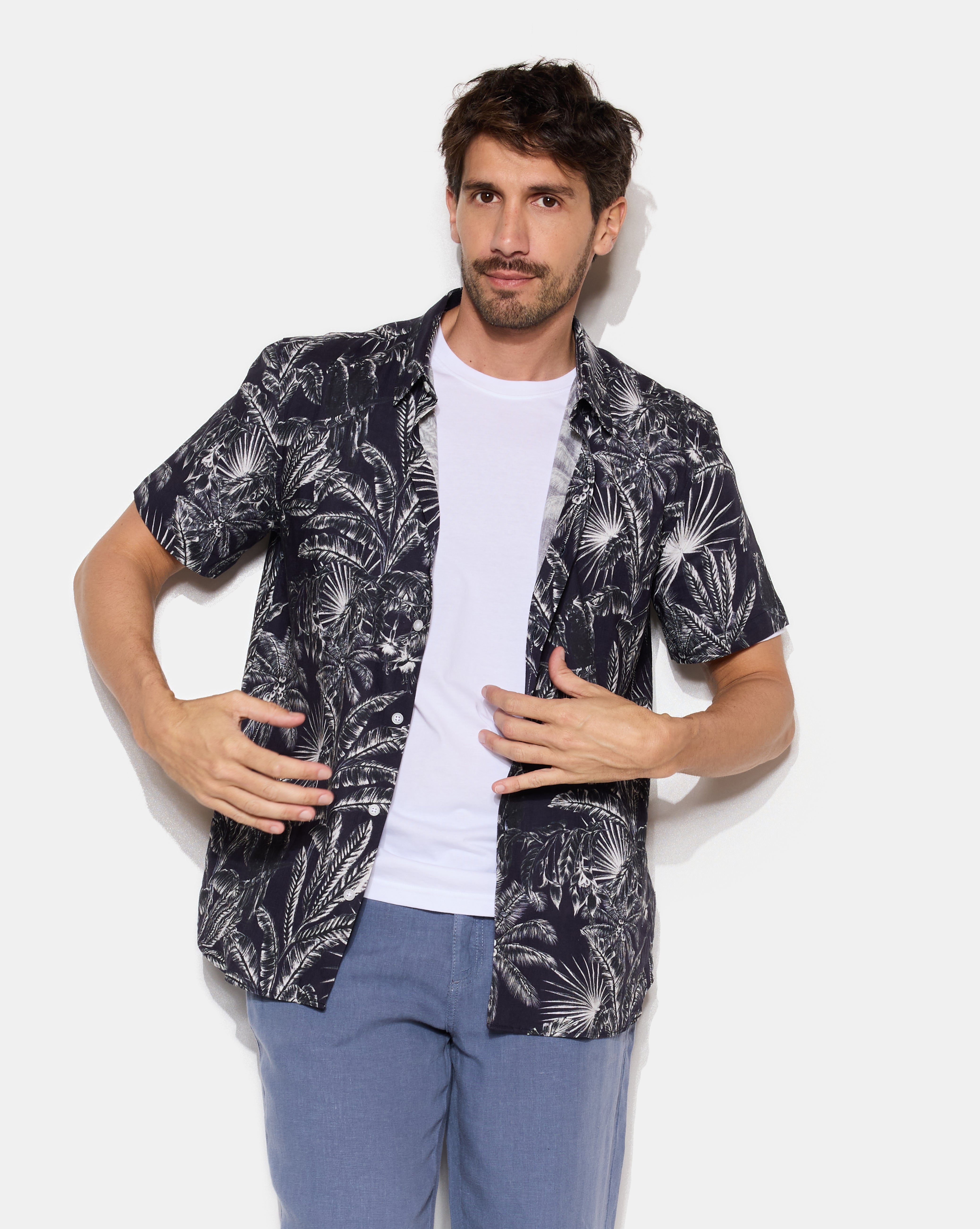Chemise en lin DOMINO, CHEVIGNON