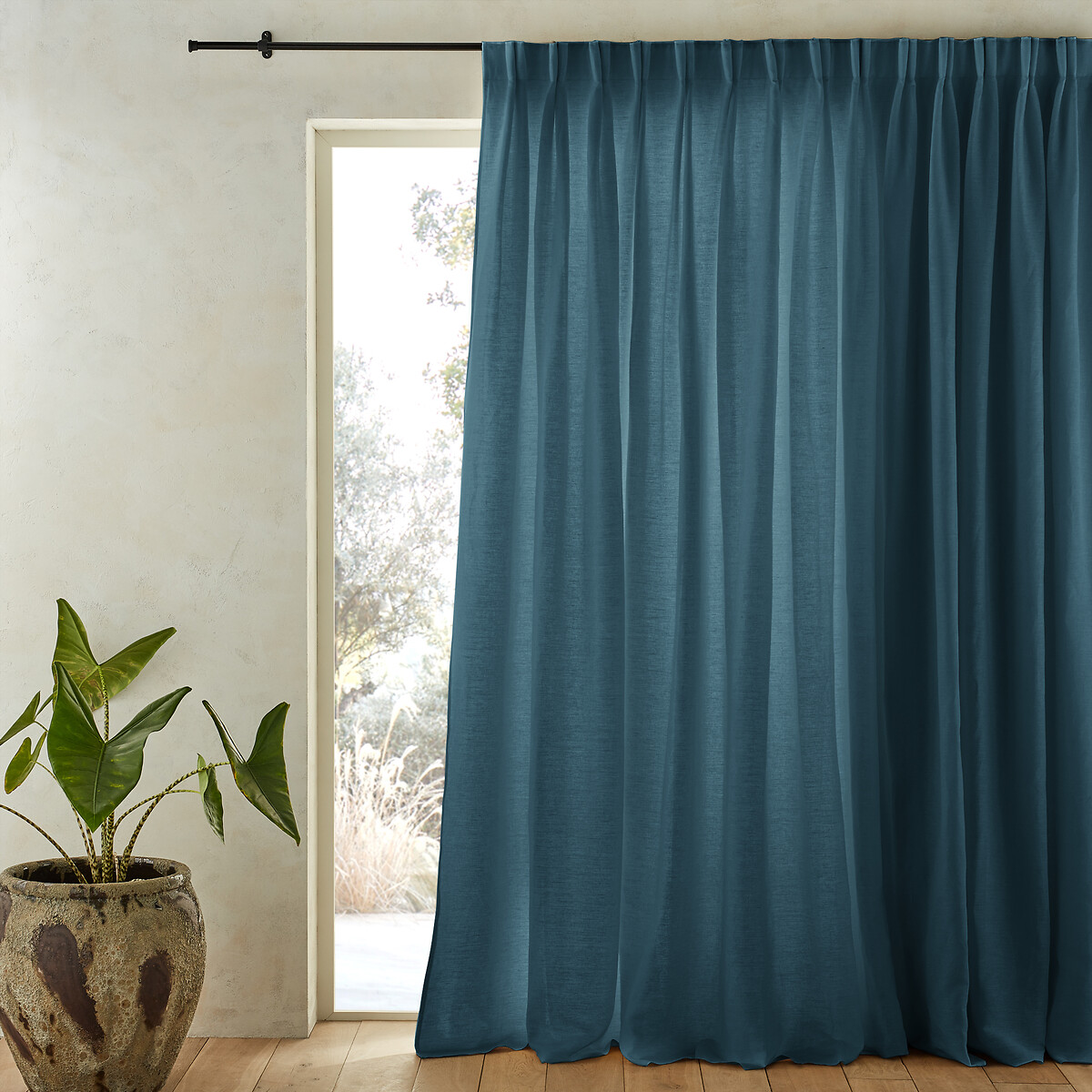 Colin Lined Linen Curtain