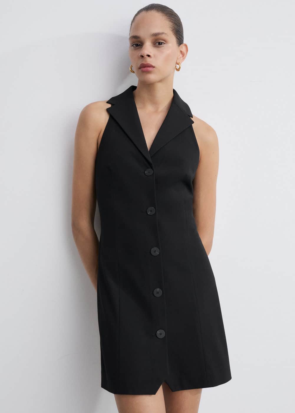 Robe courte revers Mango La Redoute