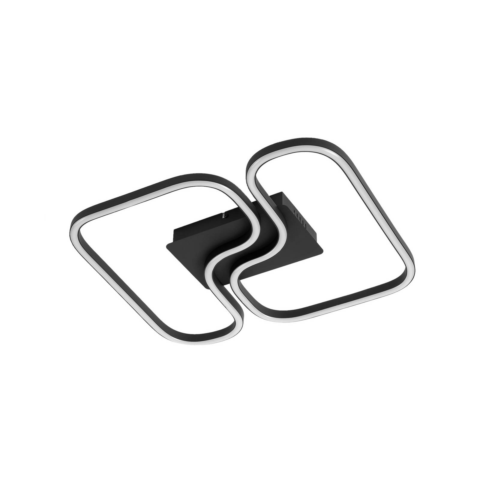 Plafonnier en aluminium moderneLED, Amiya, LUCANDE