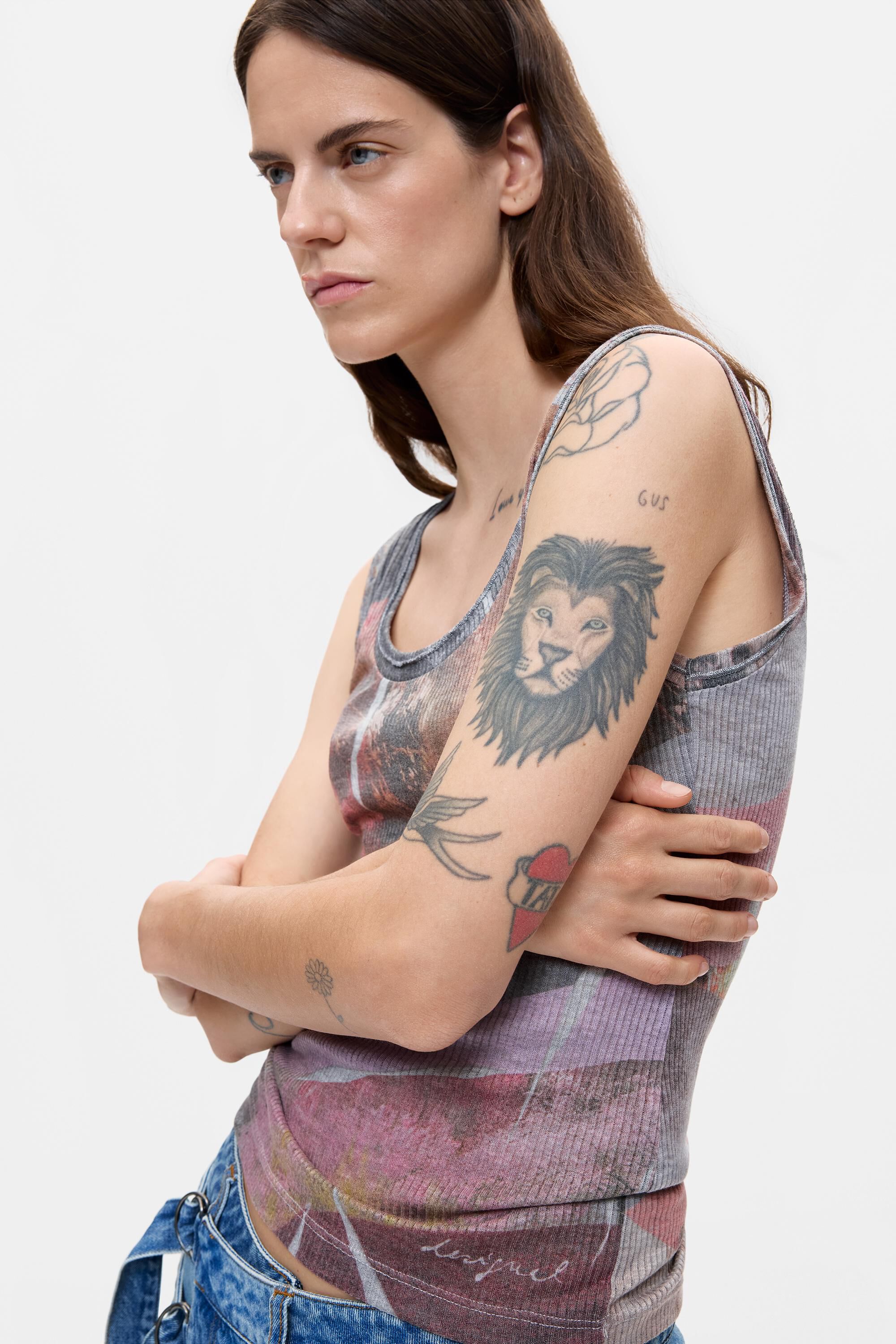 Débardeur en maille, DESIGUAL