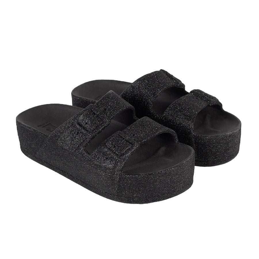 Sandales à paillette compensées Femme CAIPIRINHA GLITTER, CACATOES