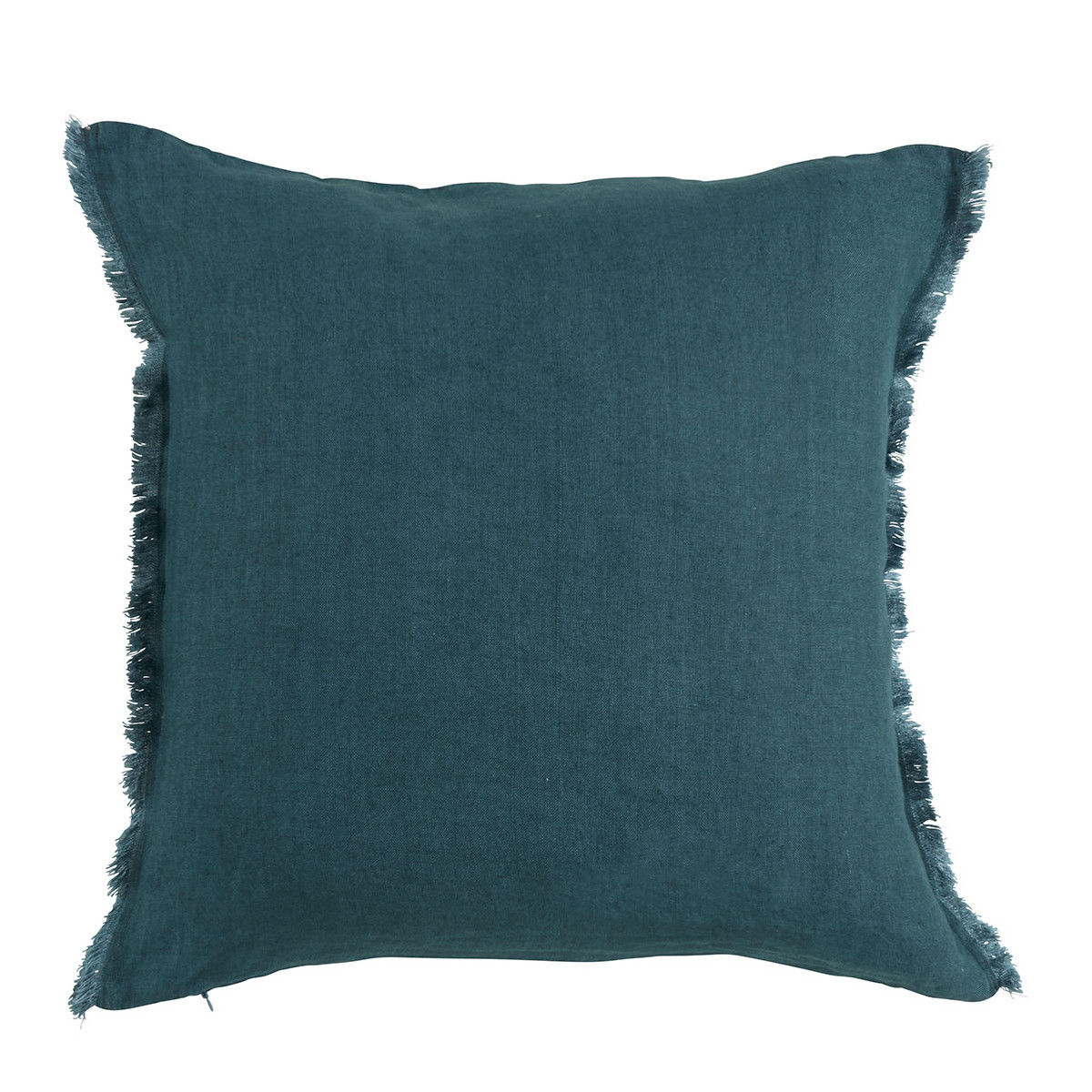 Housse de coussin en lin, BLANC D’IVOIRE
