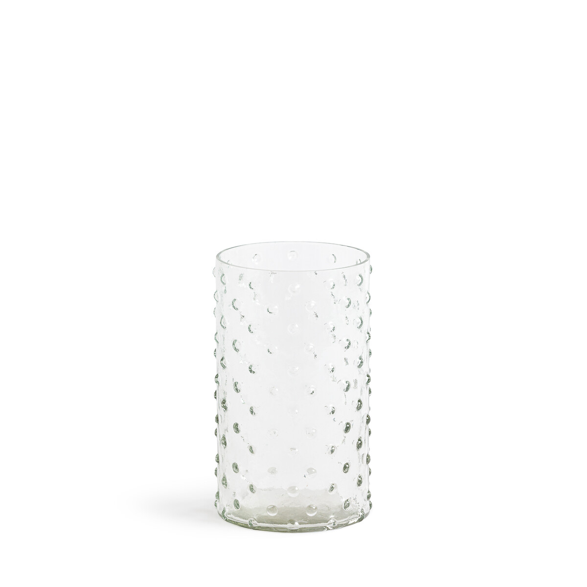 Bolona 22cm High Transparent Glass Vase