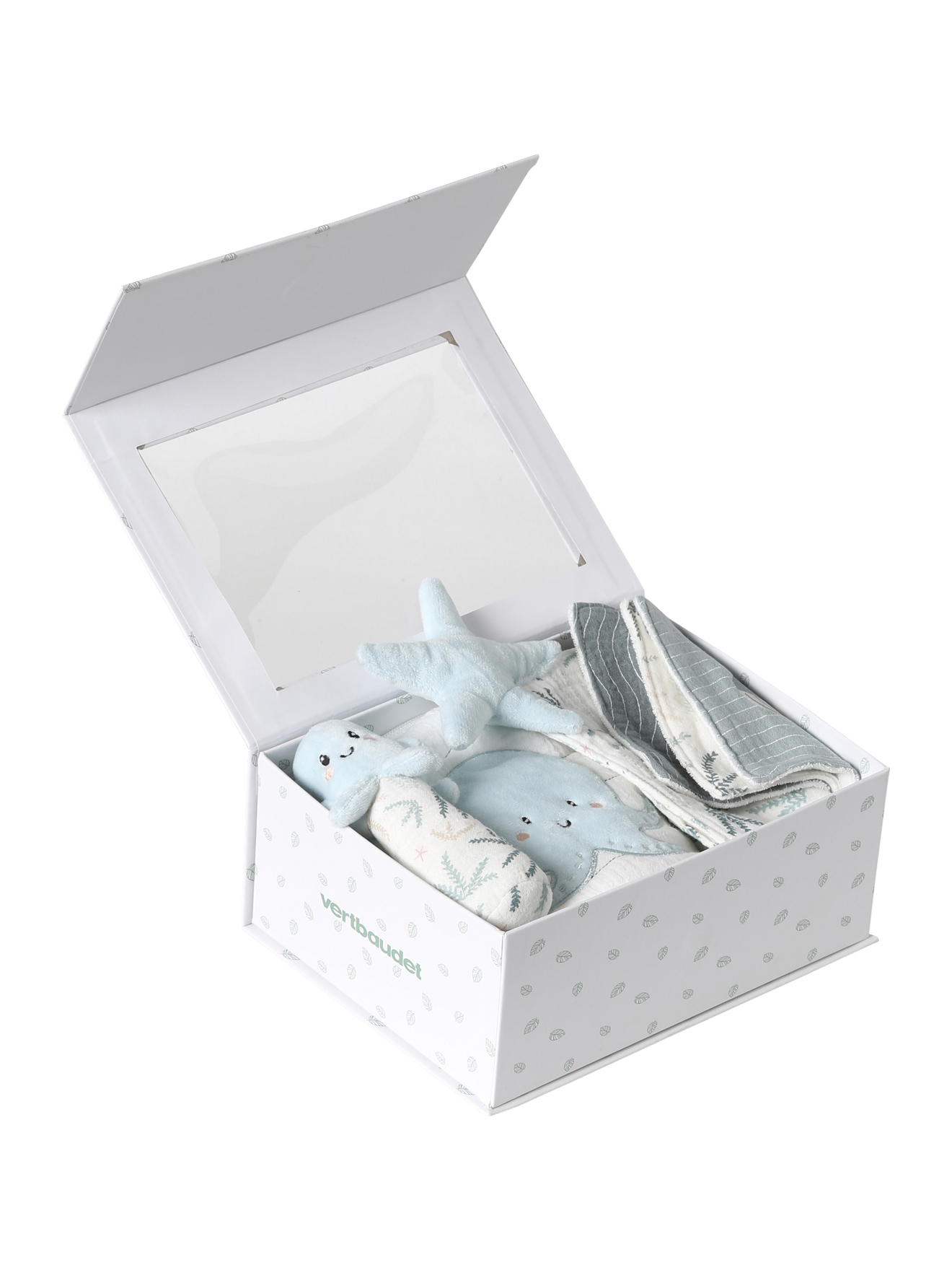 Coffret de 3 paires de chaussettes Noël garçon - vert sapin, Garçon