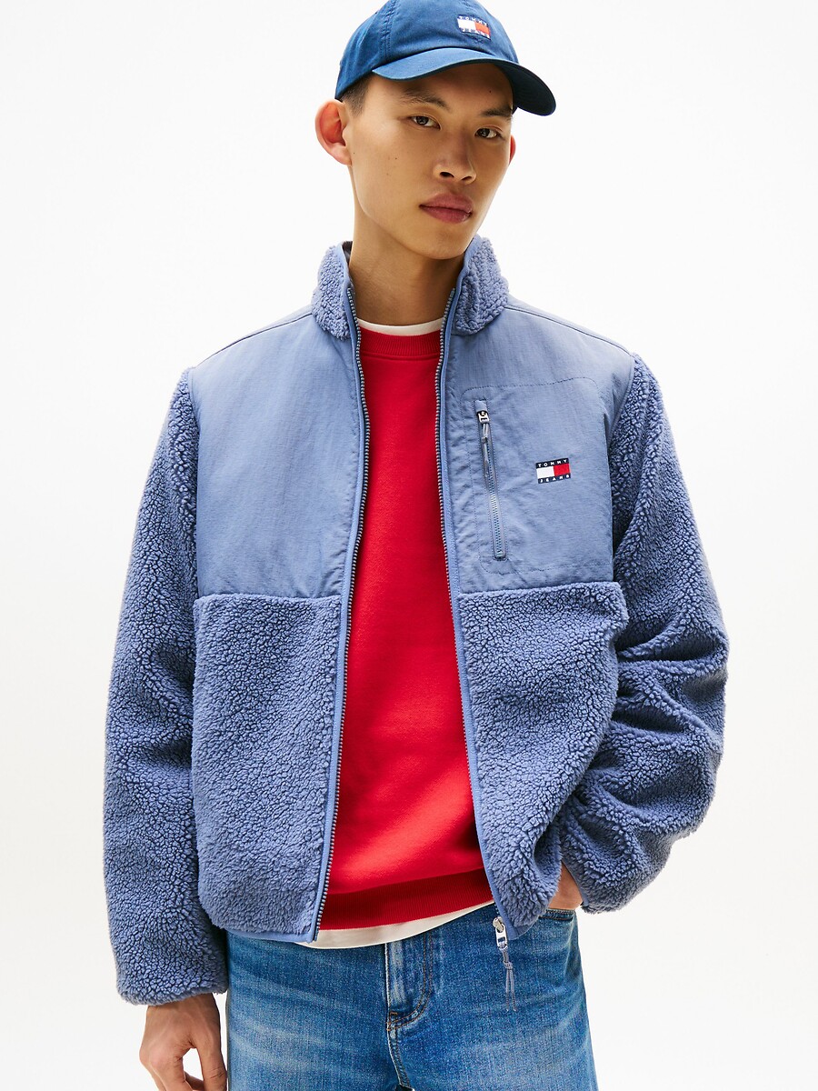 Double Fabric Sherpa Jacket, TOMMY JEANS