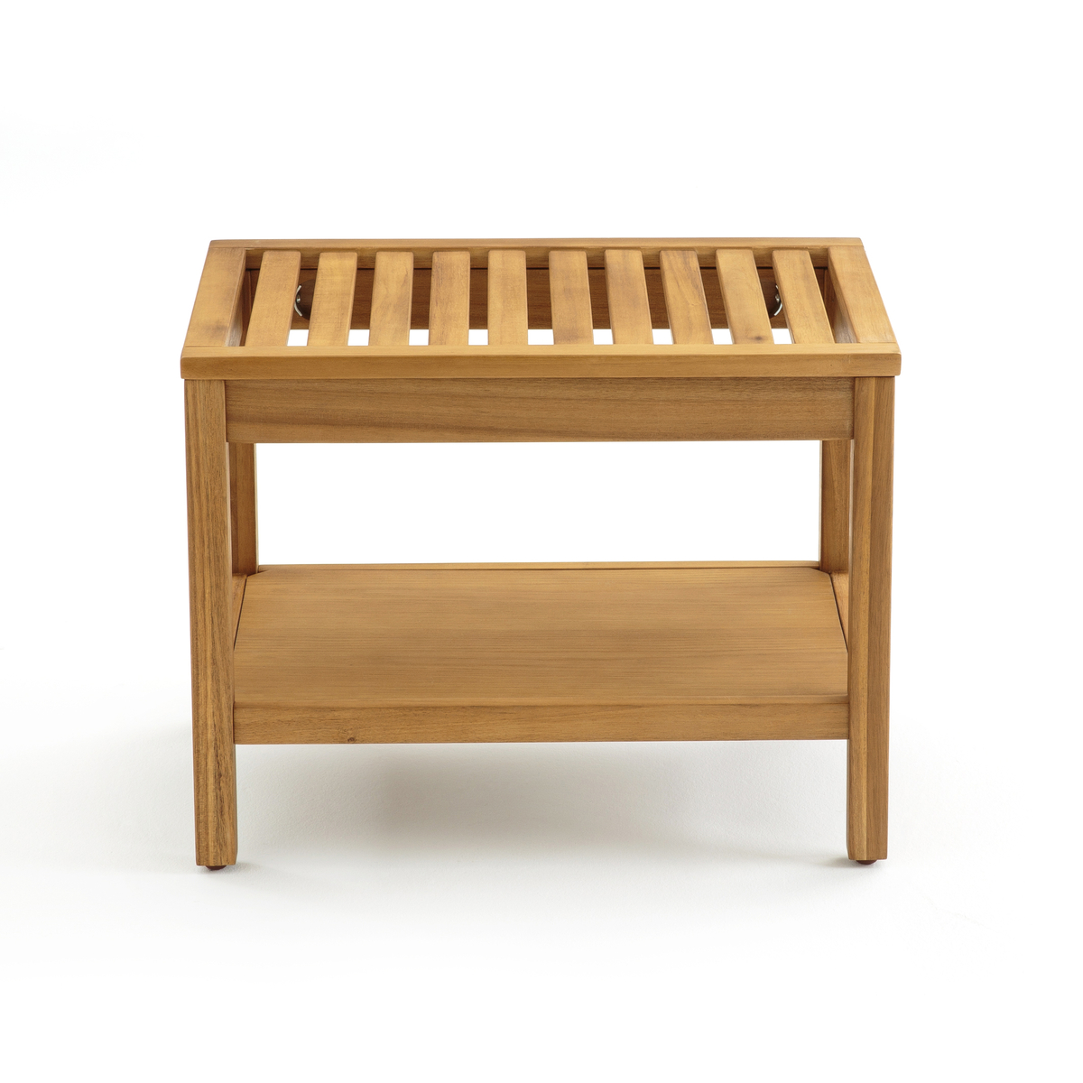Product photograph of Haumea Acacia Bathroom Bench 50cm from La Redoute UK.