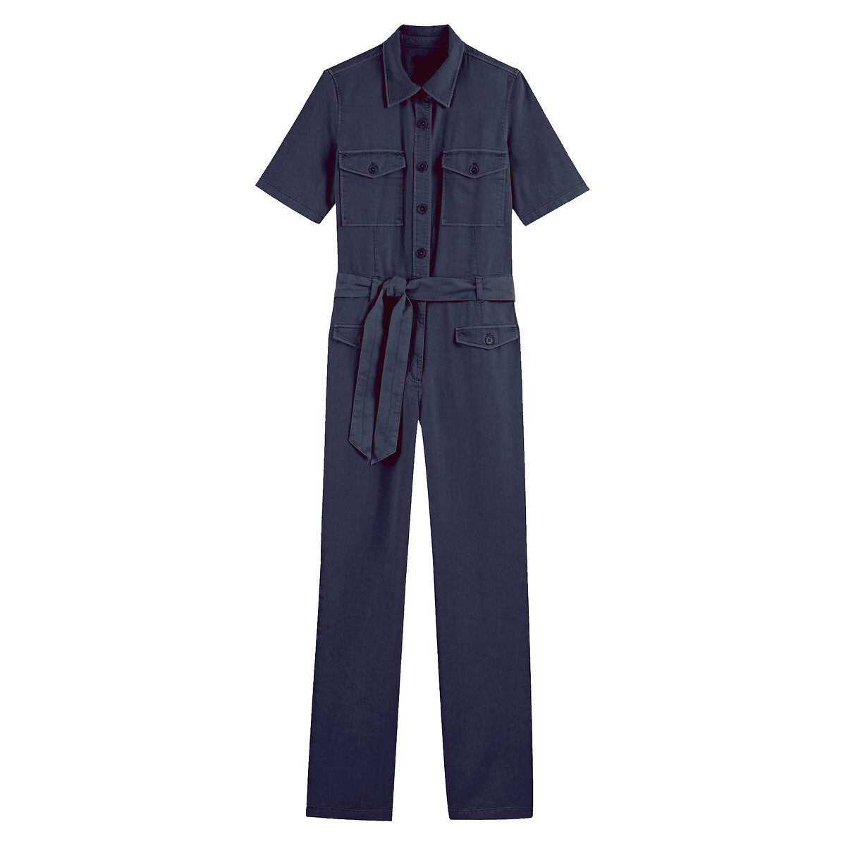 Short sleeve jumpsuit, length 29.5 La Redoute Collections