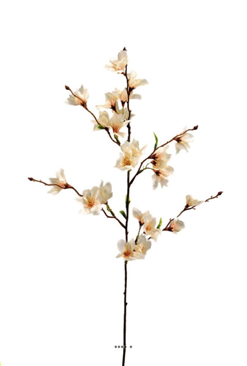 Branche de cerisier artificiel fleuri H 69 cm, ARTIFICIELLES