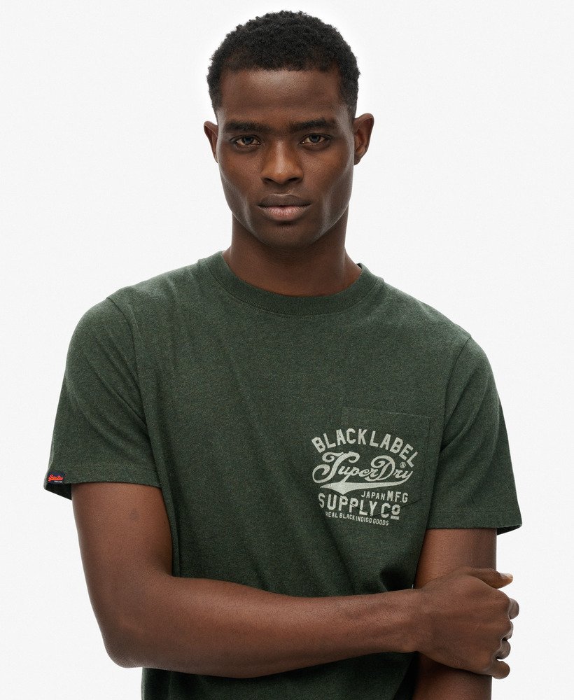 T-shirt décontracté industriel, SUPERDRY