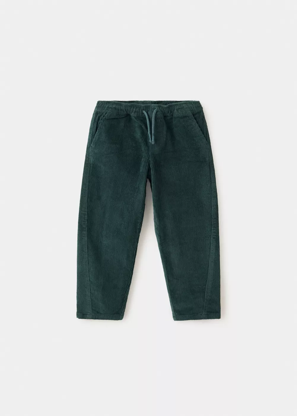 Pantalon en velours côtelé et coton, MANGO BABY
