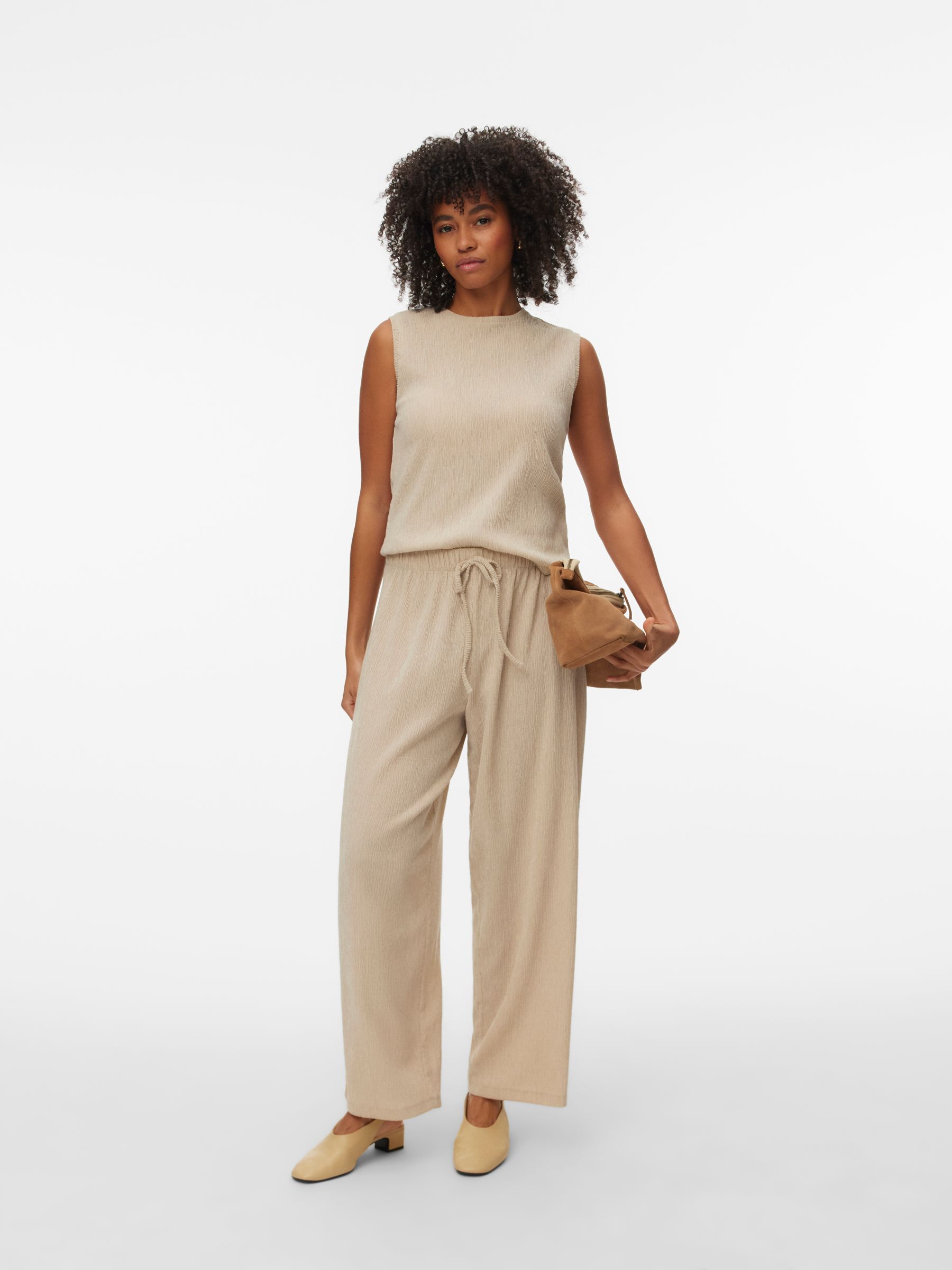 Pantalon À Jambe Large, VERO MODA
