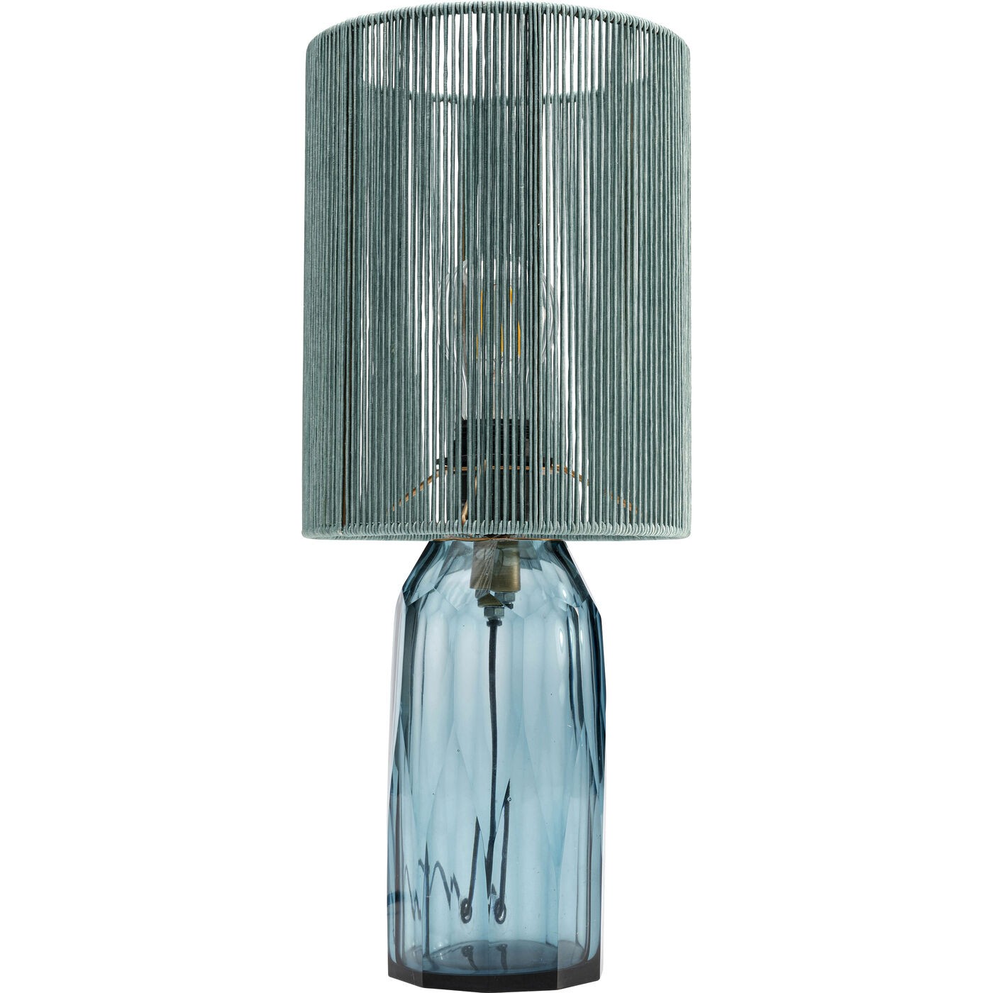 Lampe en verre et viscose, VECCIO, KARE DESIGN