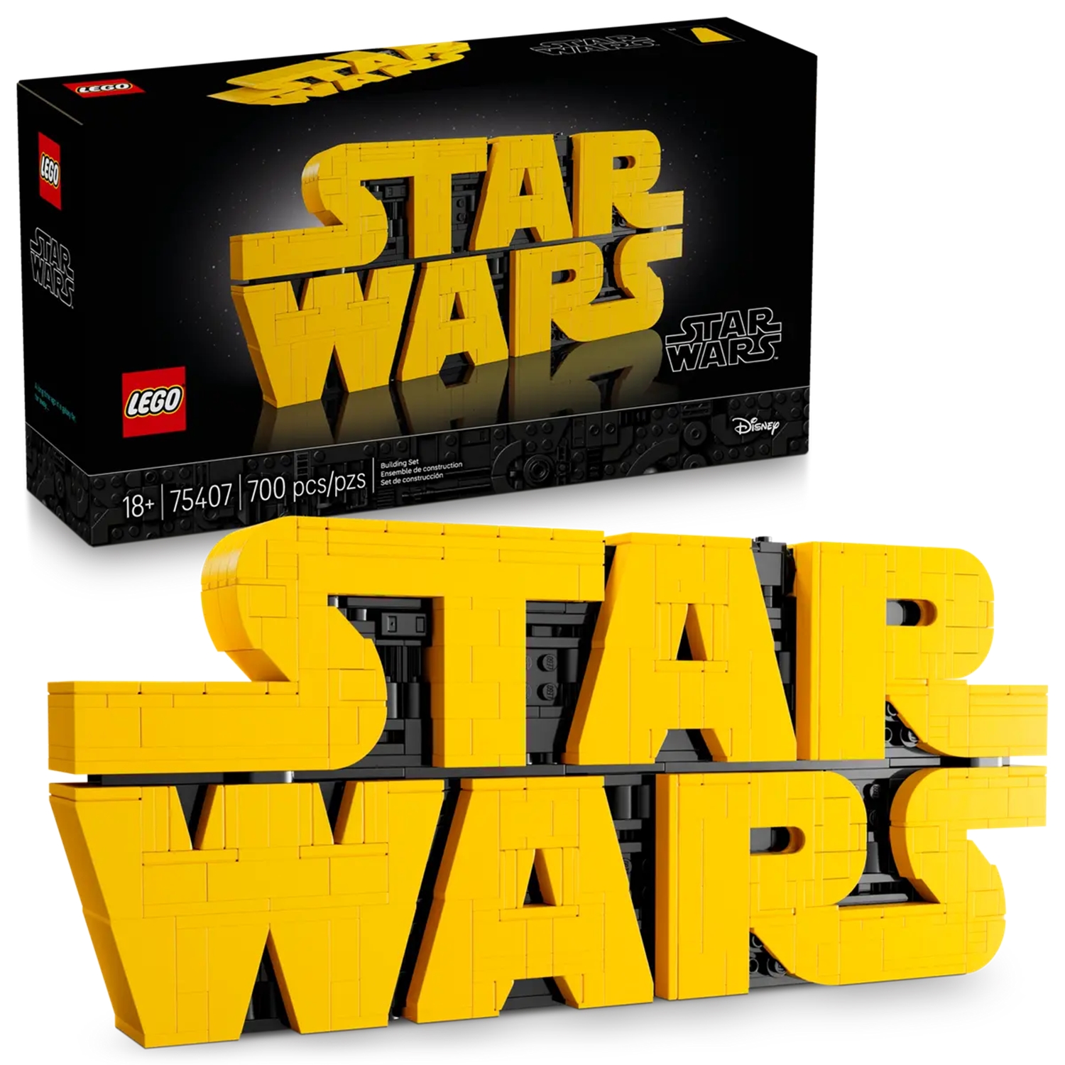 Star Wars Logo de Star Wars en briques, LEGO