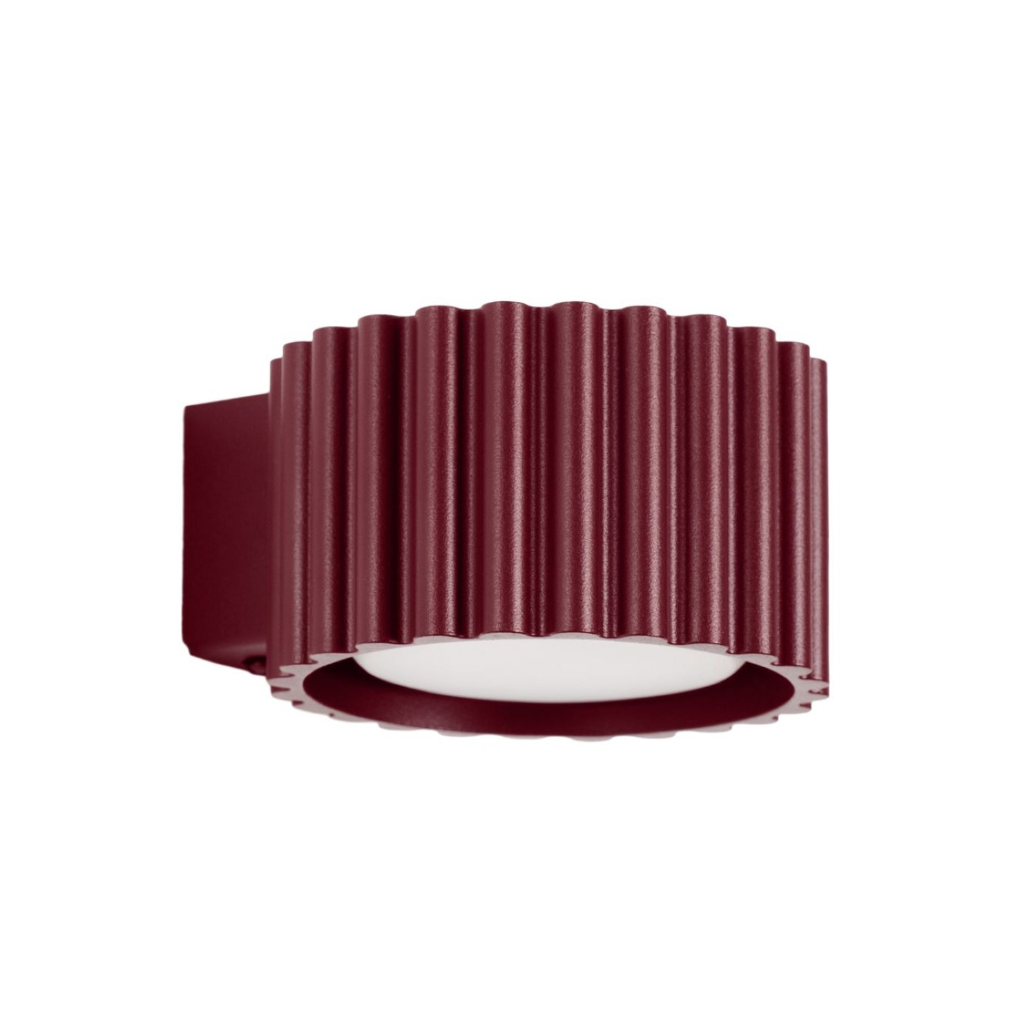 Applique murale Aluminium Bordeaux Gx53 1 AURA, EDEN