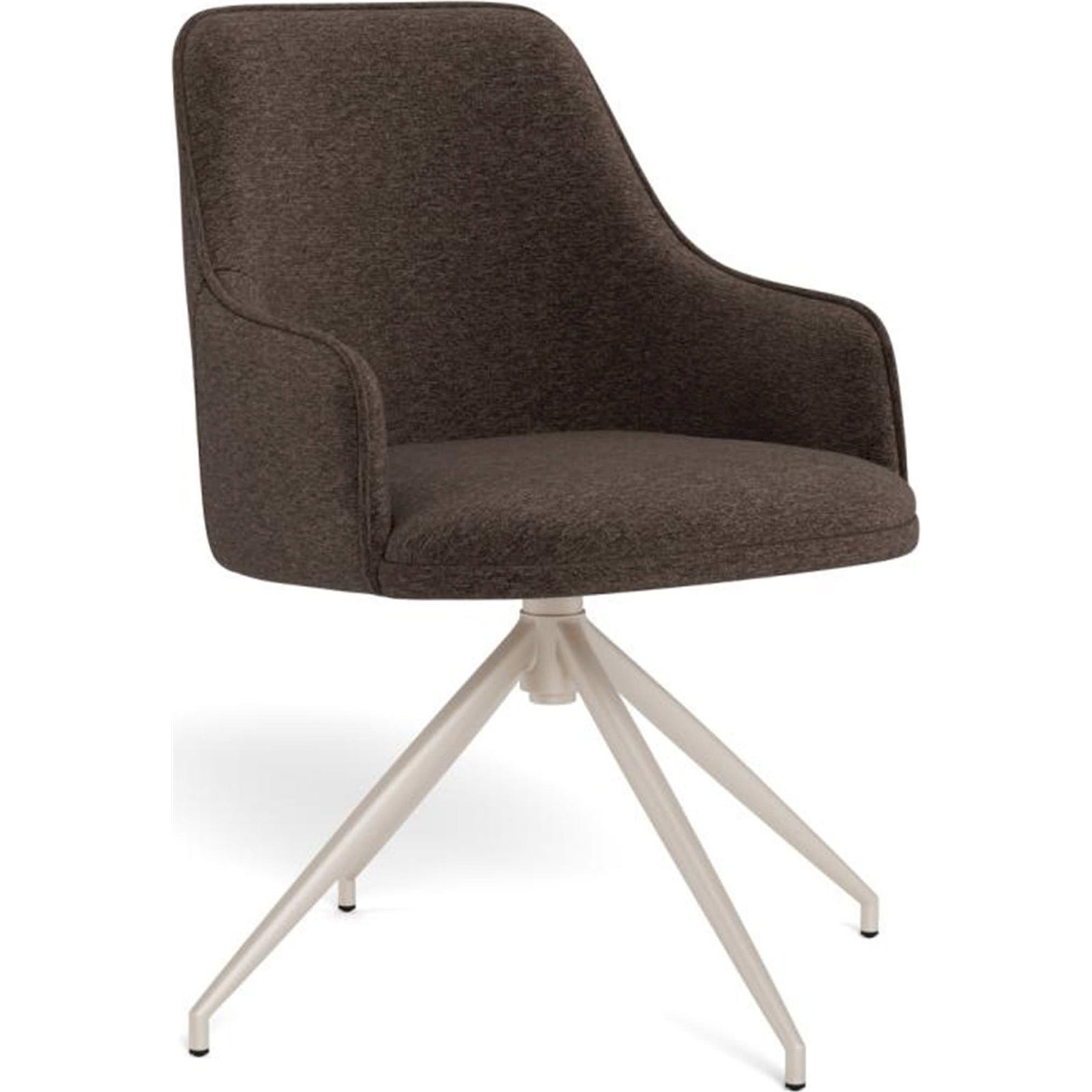 Chaise pivotante ADIA avec accoudoirs, RECOLLECTION