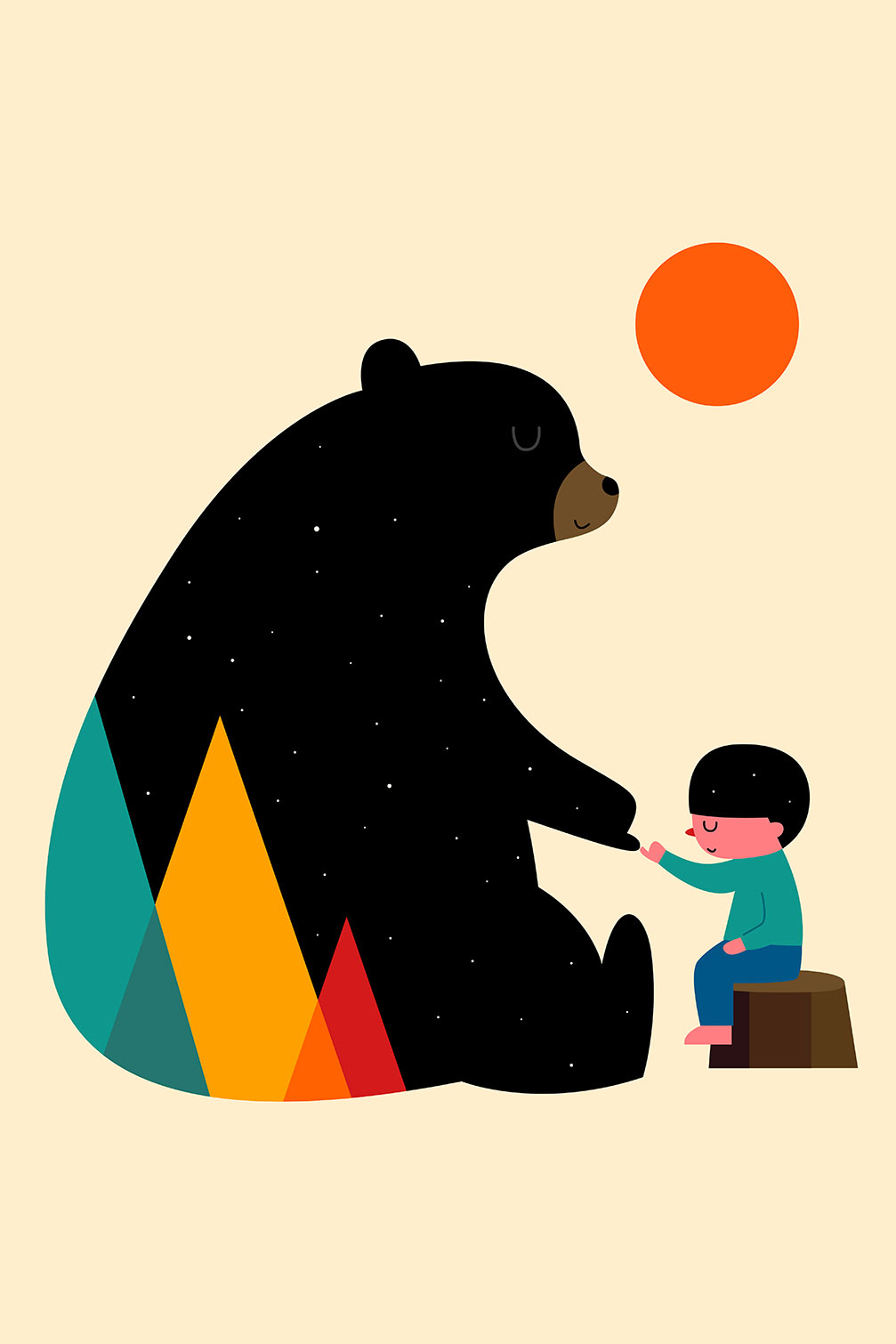 Tableau enfant promesse, HEXOA