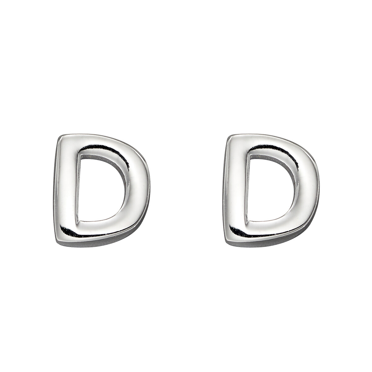 Alphabet Letter E Initial Block Type Stud Earrings Sterling Silver -  Walmart.com