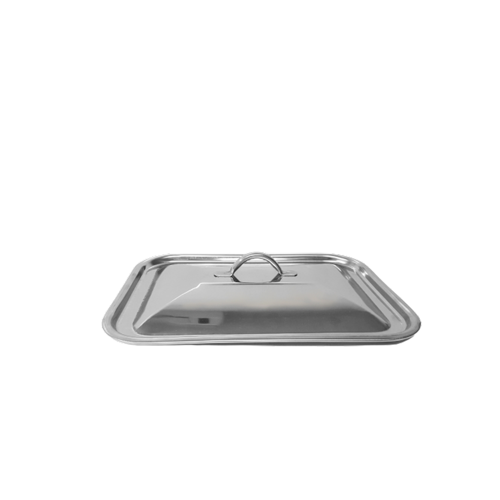 Couvercle inox pour plat 35x26 cm, STEELPAN