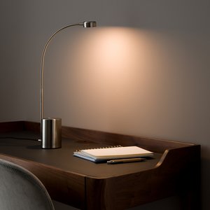 Lámpara flexible de níquel satinado, Gino AM.PM image