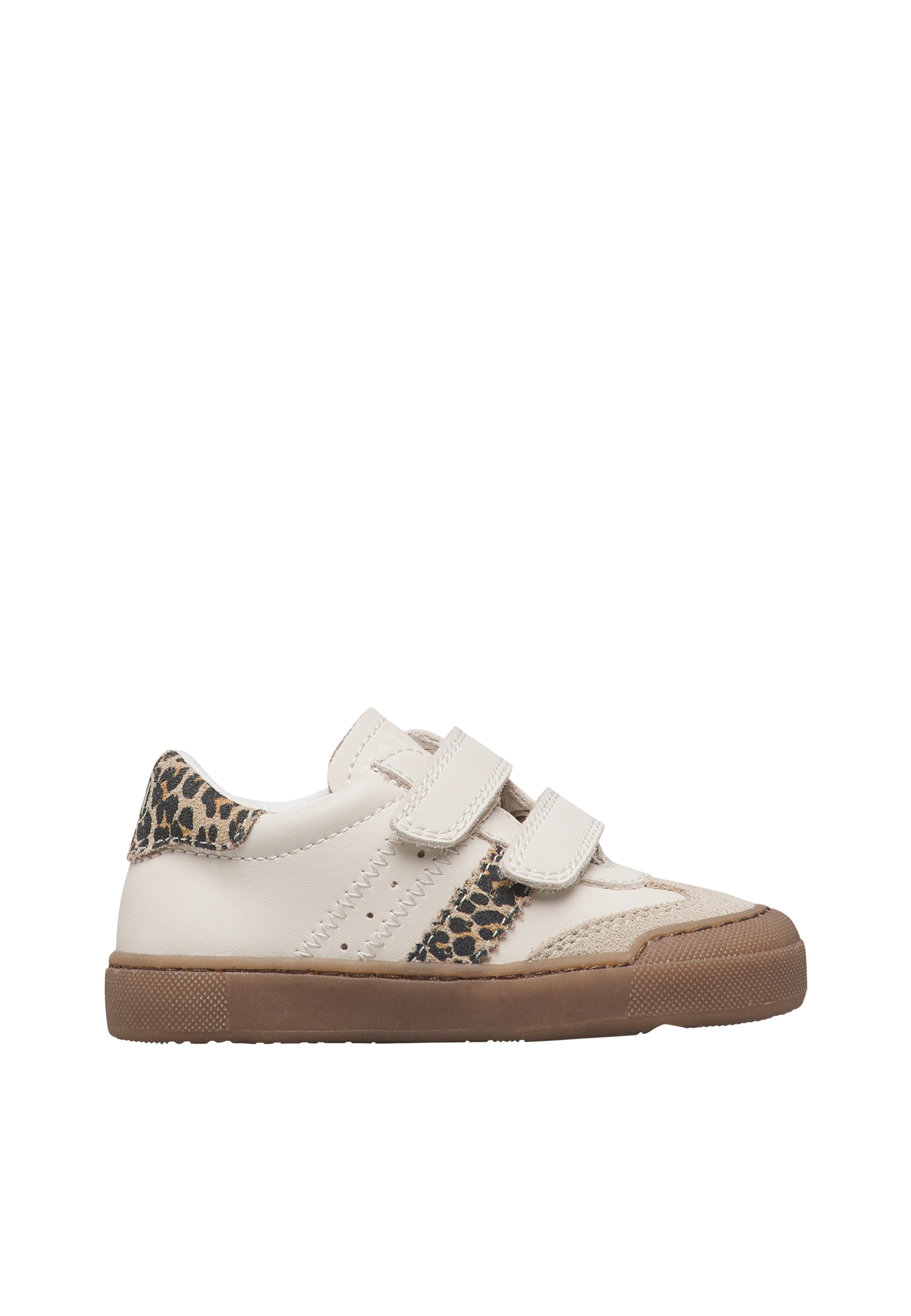 Sneakers en cuir et velours RIBY VL., NATURINO
