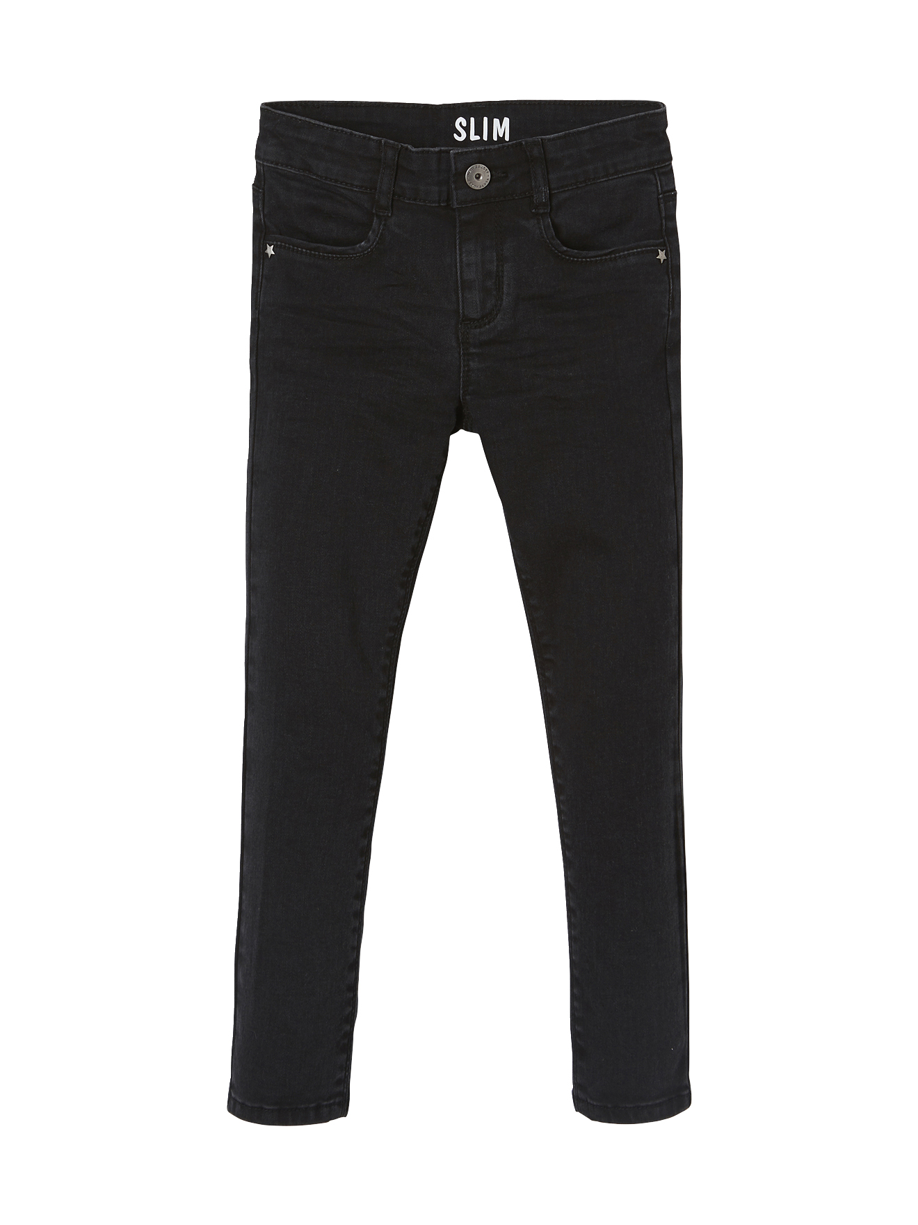 Jean slim MorphologiK "waterless" tour de hanches LARGE, VERTBAUDET
