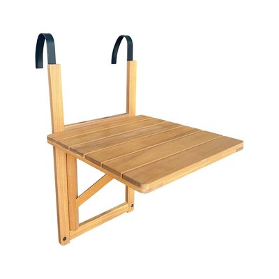 Table d'appoint en bois pour balcon, carrée, SWEEEK