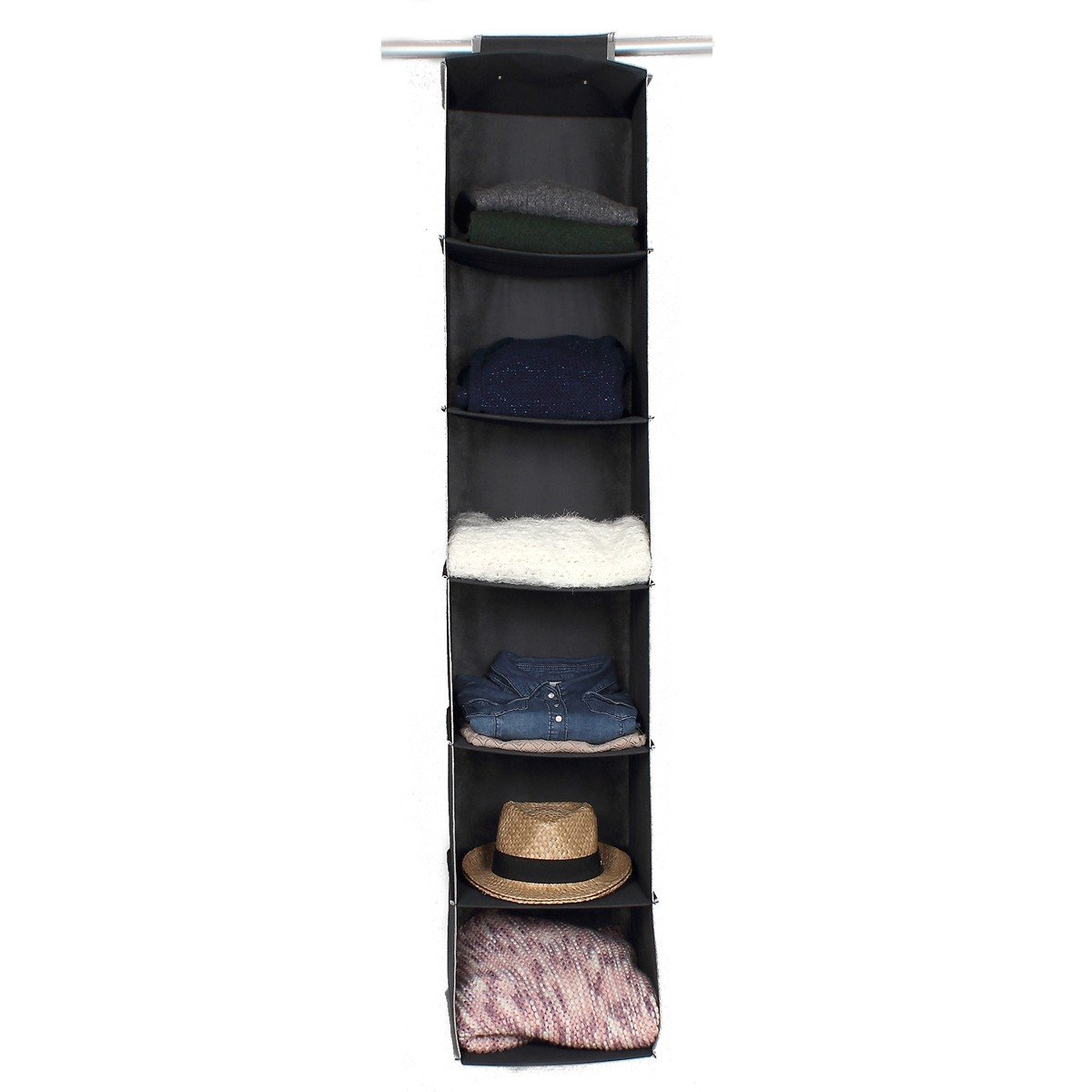 Rack en tissu pour pull avec 6 cases, CALICOSY