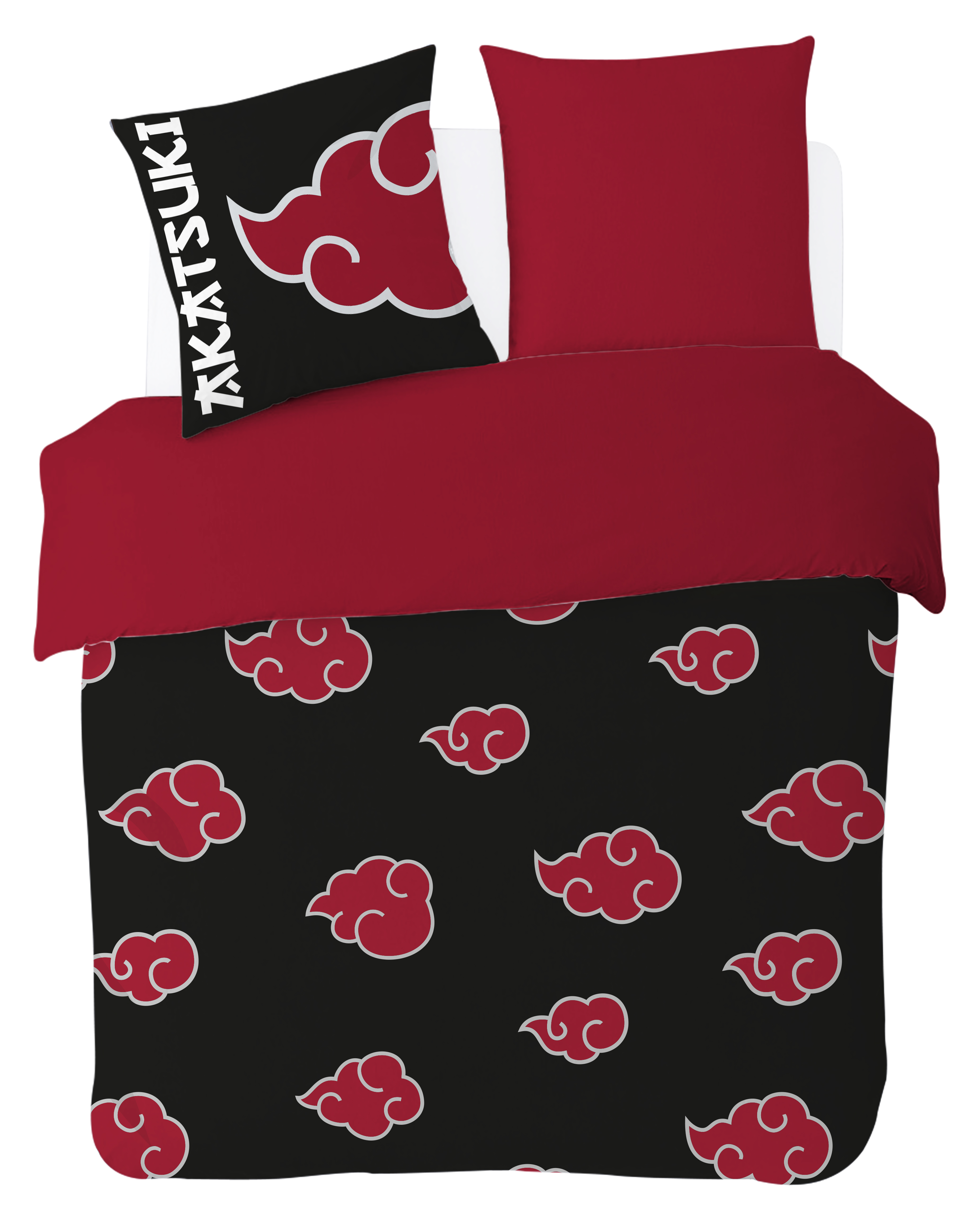 Parure de lit coton, NARUTO AKATSUKI, NARUTO SHIPPUDEN