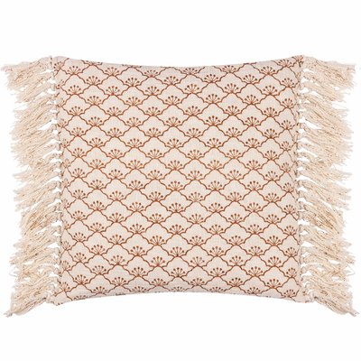 Blossom Fringed Filled Cushion SO'HOME