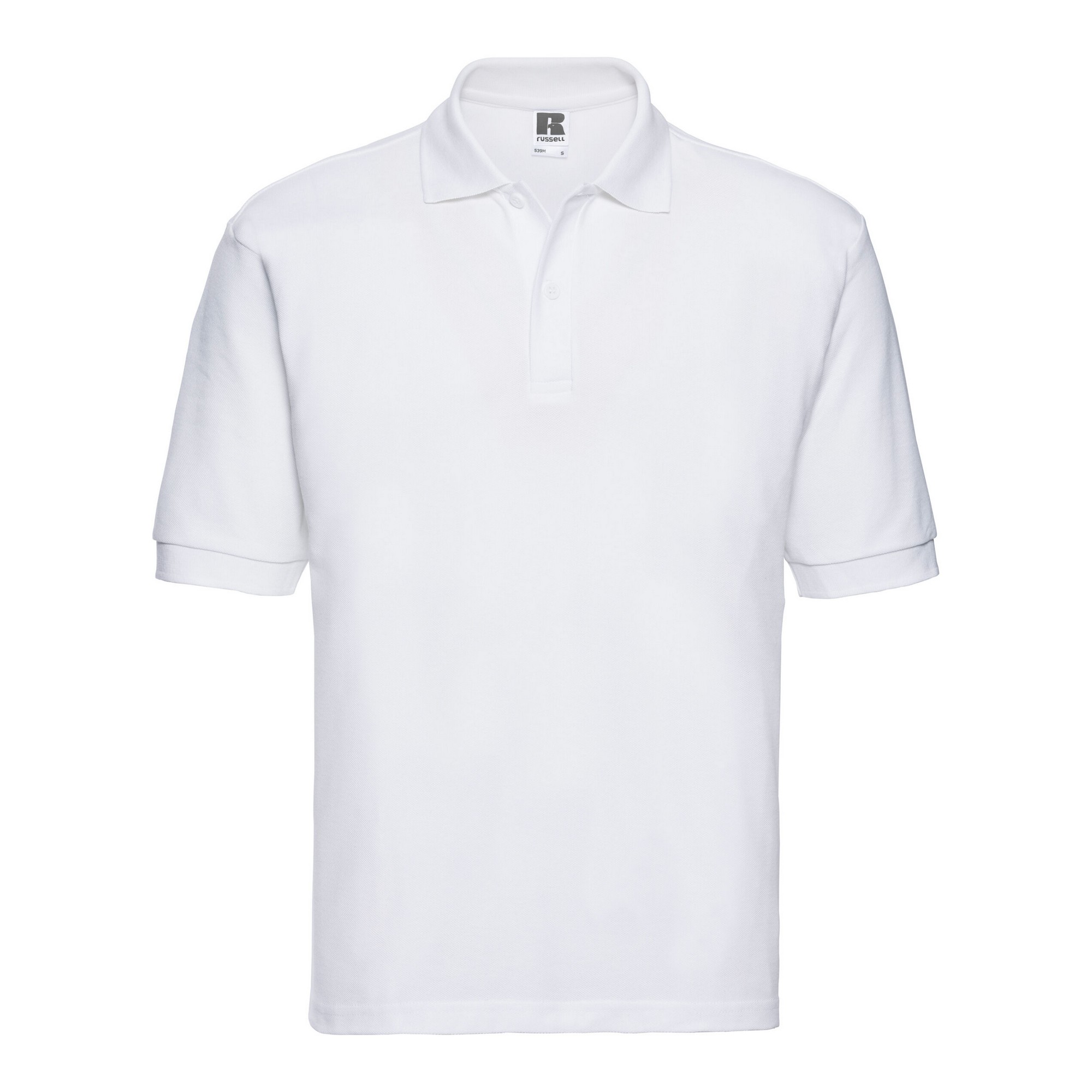 Polo uni manches courtes, RUSSELL